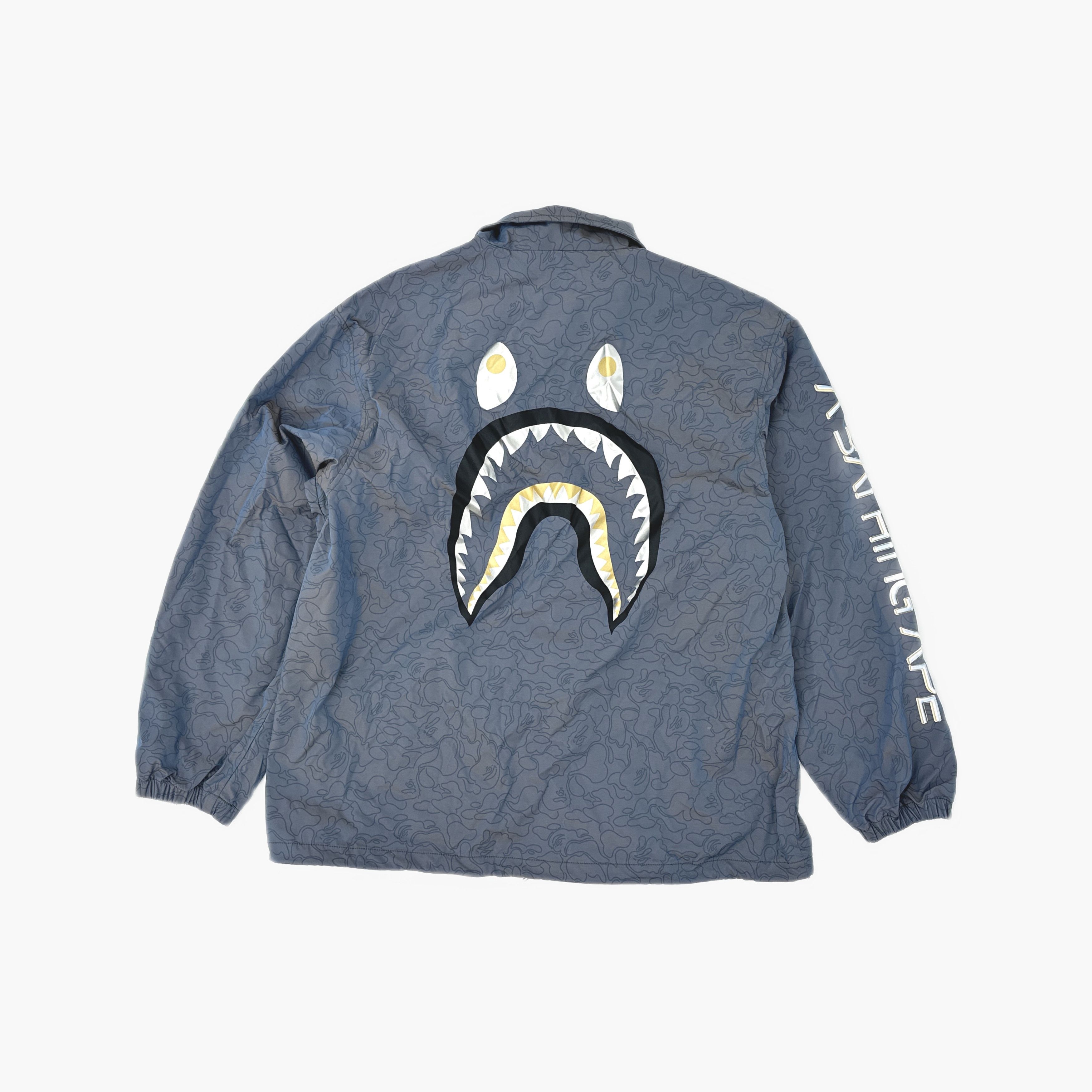 Bape A Bathing Ape Shark Coach Jacket Size XXL Size US XXL / EU 58 / 5 - 2 Thumbnail