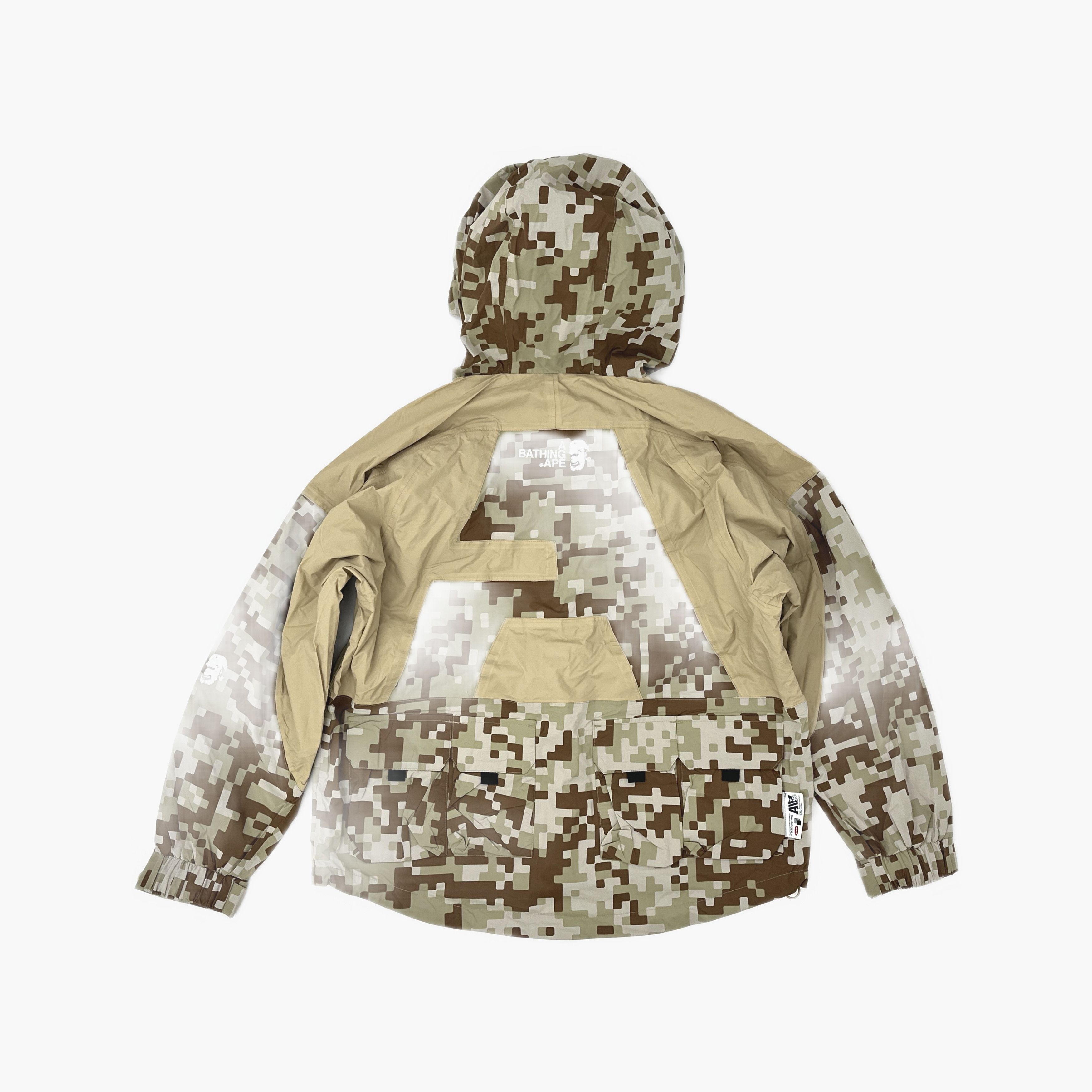 Bape A Bathing Ape Camo Digital Hooded Jacket Size S Size US S / EU 44-46 / 1 - 2 Thumbnail