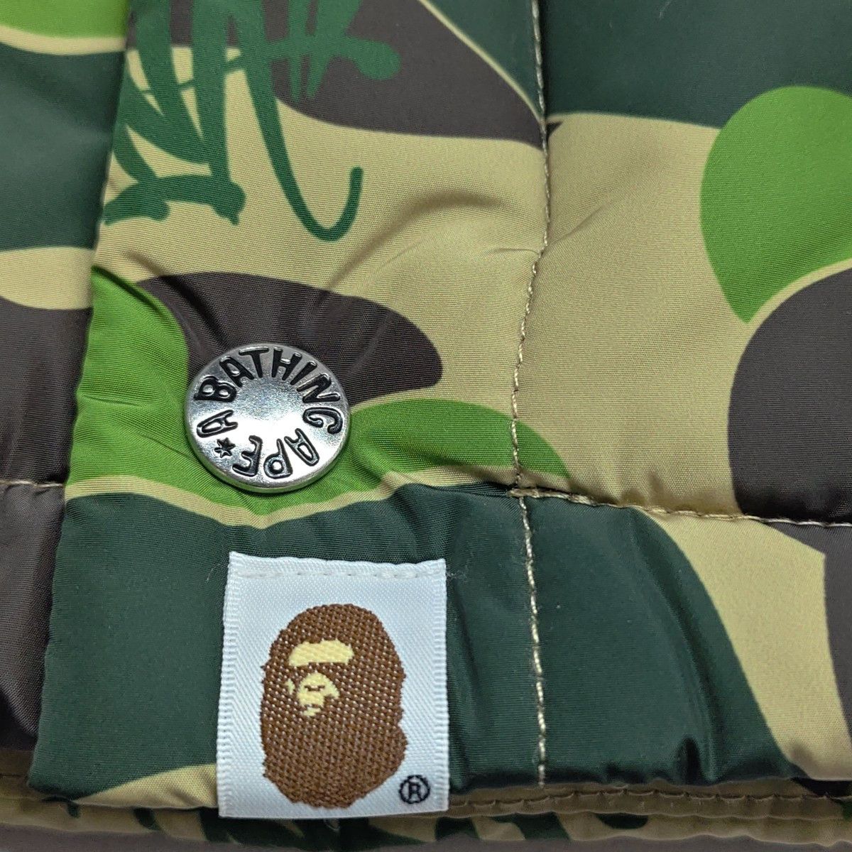 Bape A Bathing Ape x Spotify x Syna Camo Puffer Jacket Size S Size US S / EU 44-46 / 1 - 6 Thumbnail