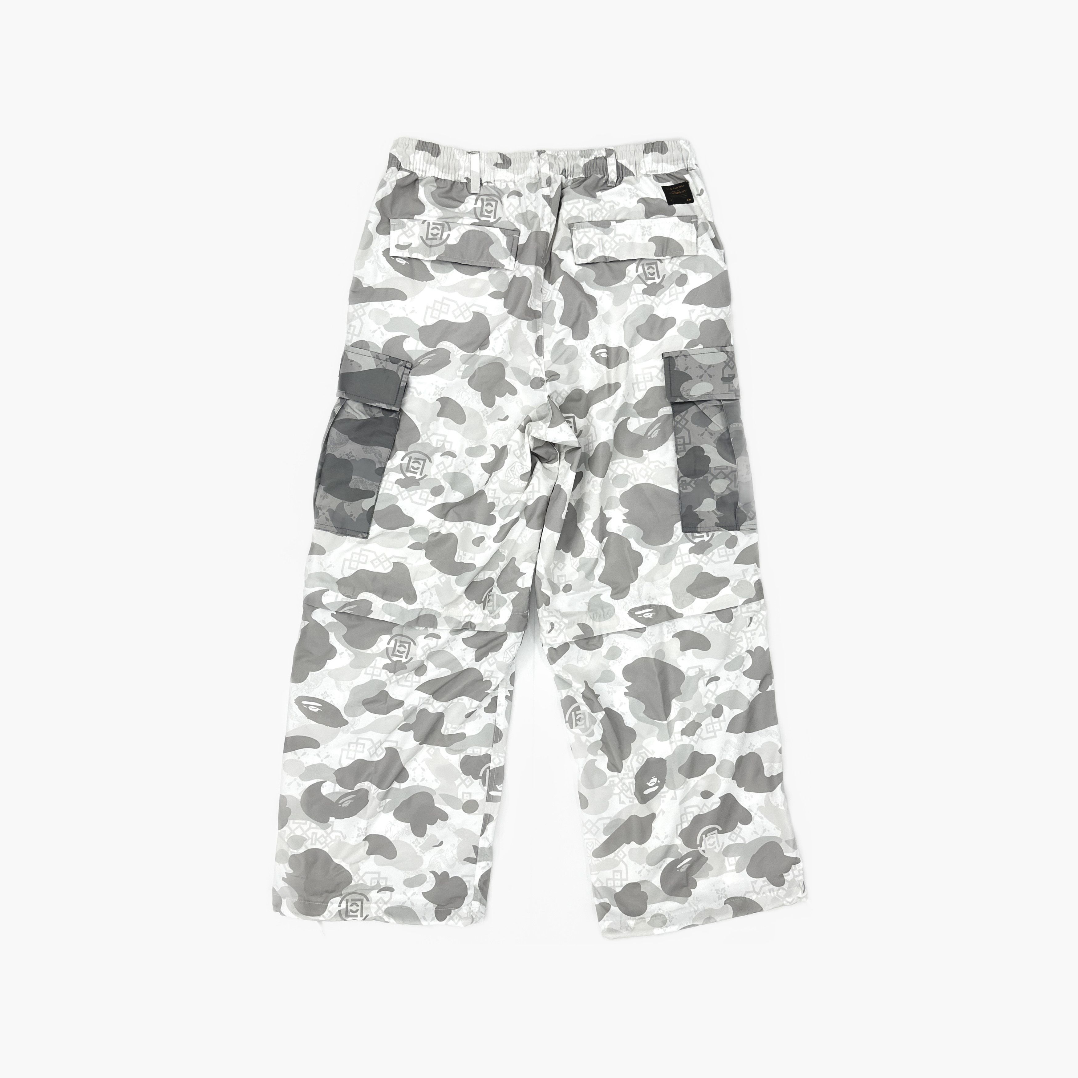 Bape A BATHING APE x CLOT Camo Cargo Pants Size XL Size US 36 / EU 52 - 2 Thumbnail
