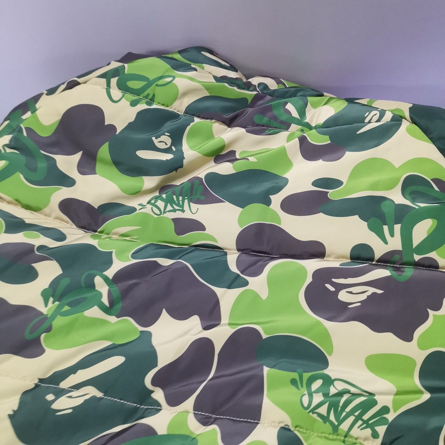 Bape A BATHING APE x SYNA x SPOTIFY Camo Heavy Coat XXL Size US XXL / EU 58 / 5 - 6 Thumbnail