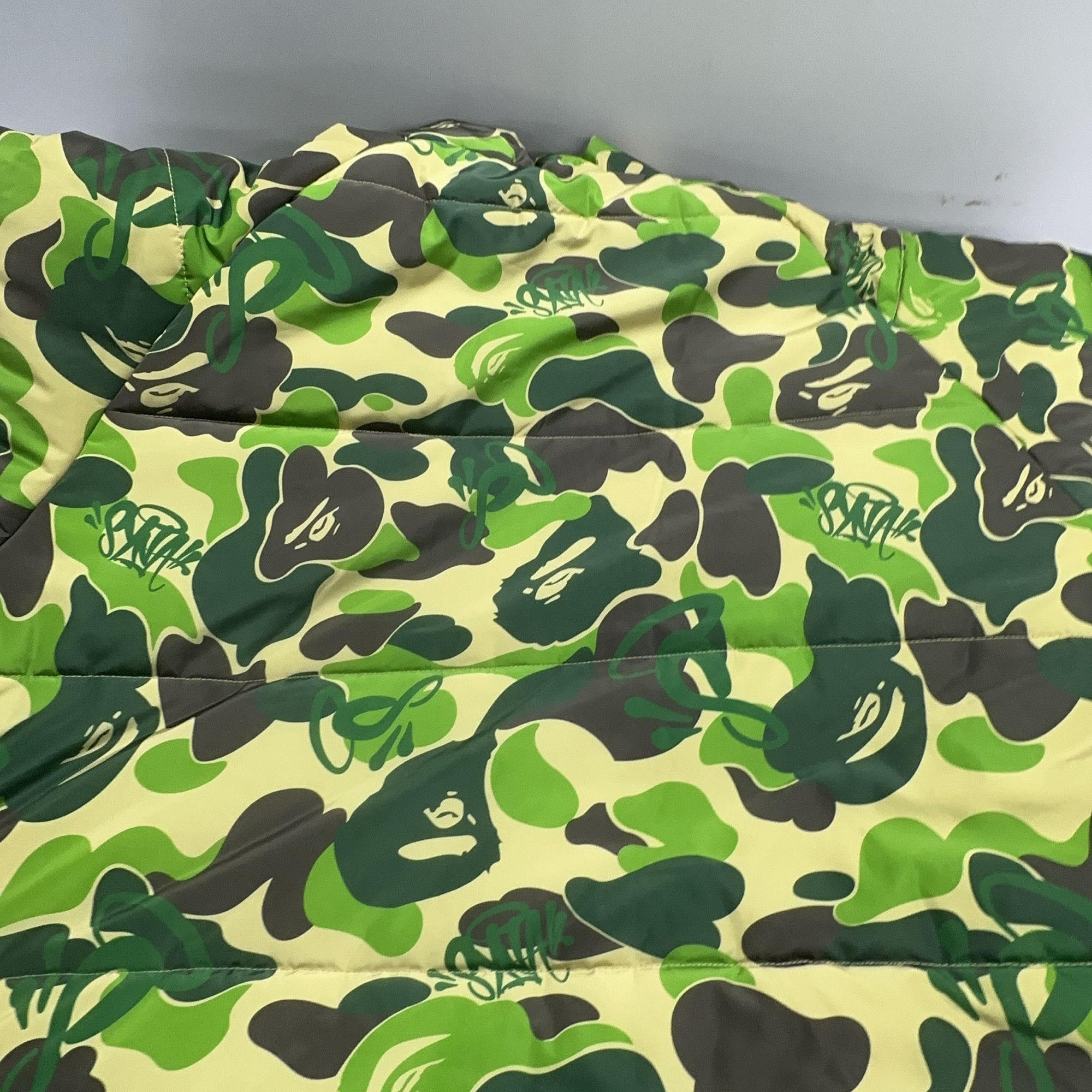 Bape A Bathing Ape x Syna Central Cee Camo Puffer Jacket XL Size US XL / EU 56 / 4 - 6 Thumbnail