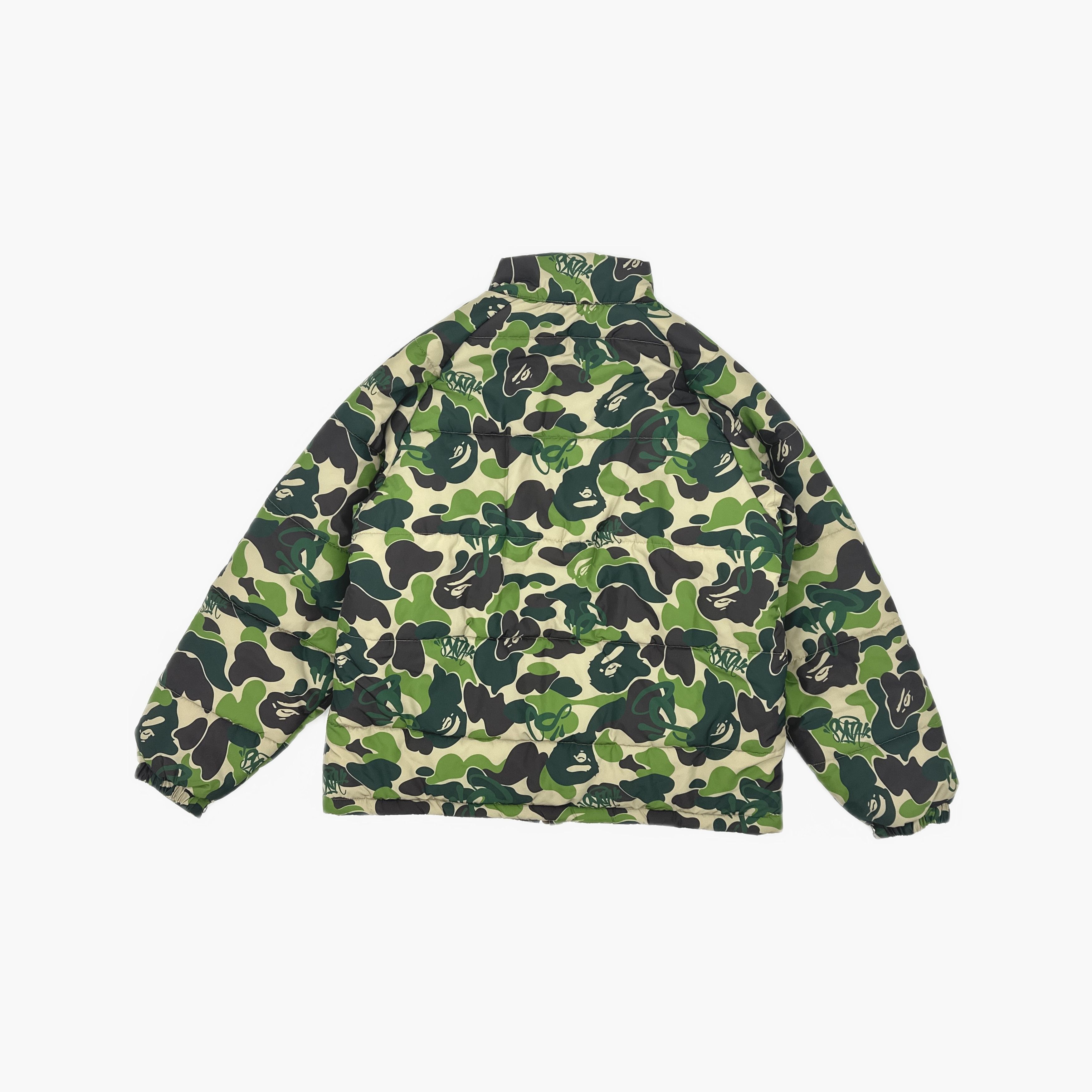 Bape A Bathing Ape x Syna Camo Puffer Jacket Size M Size US M / EU 48-50 / 2 - 2 Thumbnail