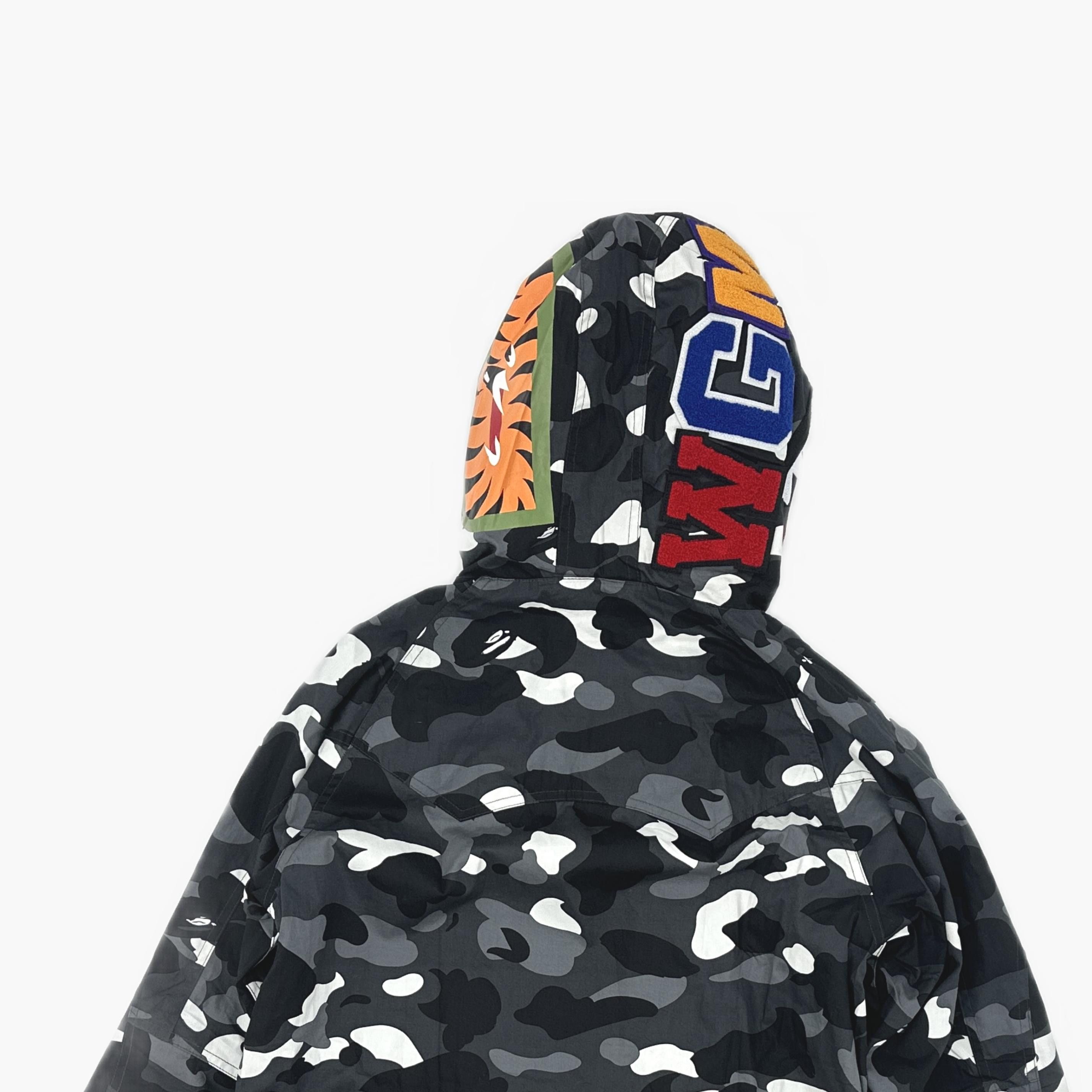 Bape A Bathing Ape Camo Shark Full Zip Jacket Size M Size US M / EU 48-50 / 2 - 3 Thumbnail