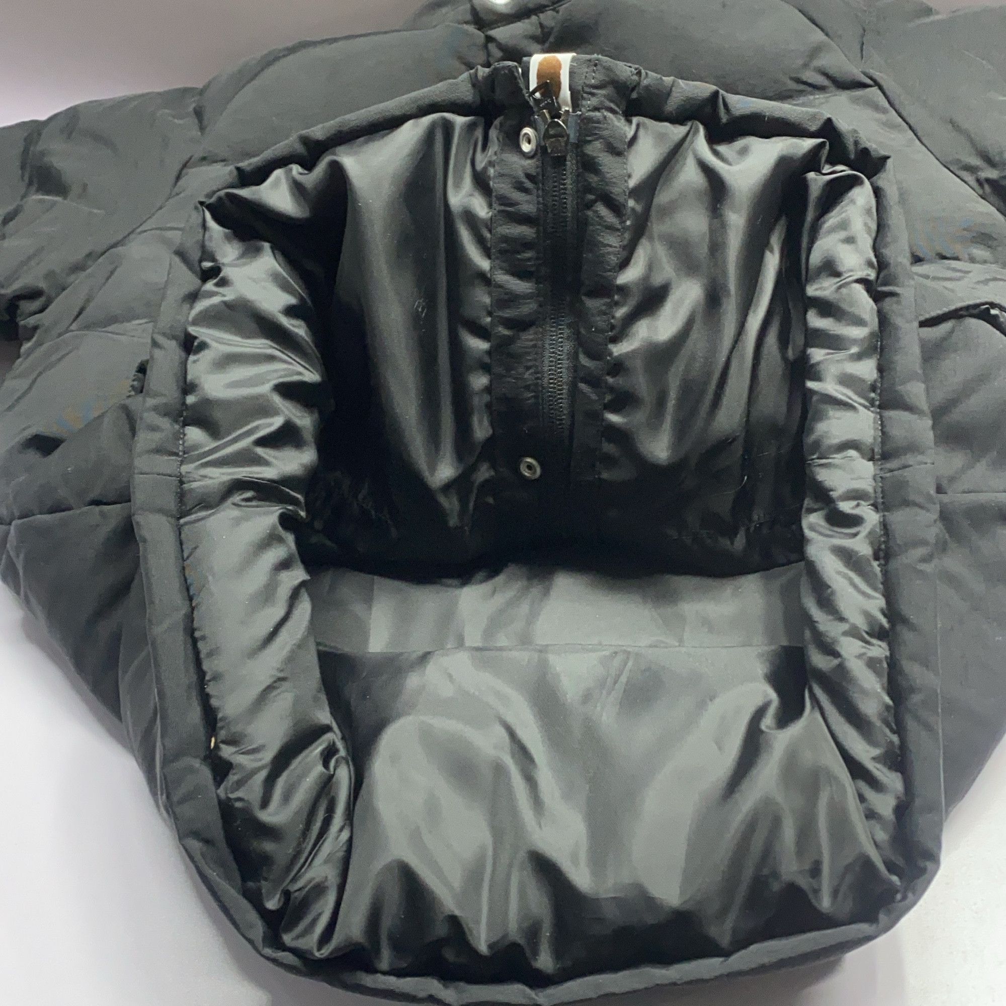 Bape A Bathing Ape Logo Embroidered Down Jacket Black Size XL Size US XL / EU 56 / 4 - 13 Thumbnail