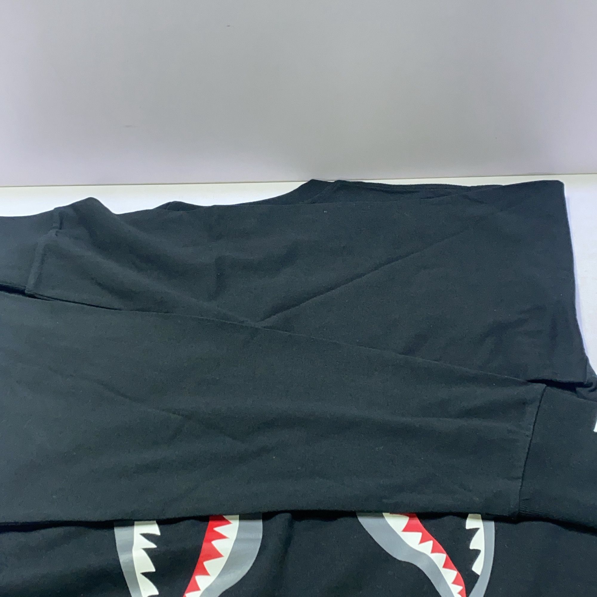 Bape A Bathing Ape Shark PONR Long Sleeve T-Shirt Size XL Size US XL / EU 56 / 4 - 10 Thumbnail