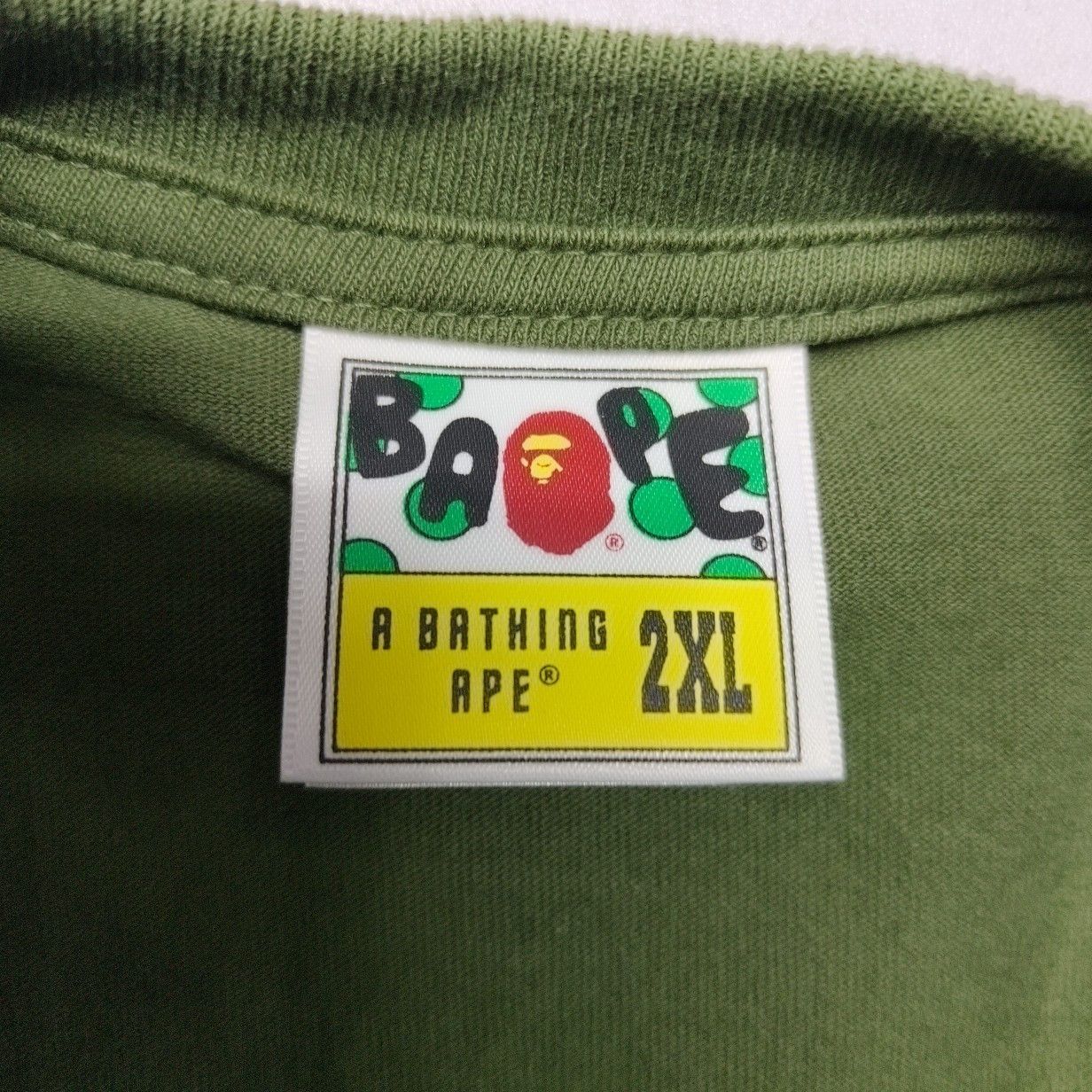 Bape A Bathing Ape Logo Print Long Sleeve T-Shirt 2XL Size US XXL / EU 58 / 5 - 3 Thumbnail