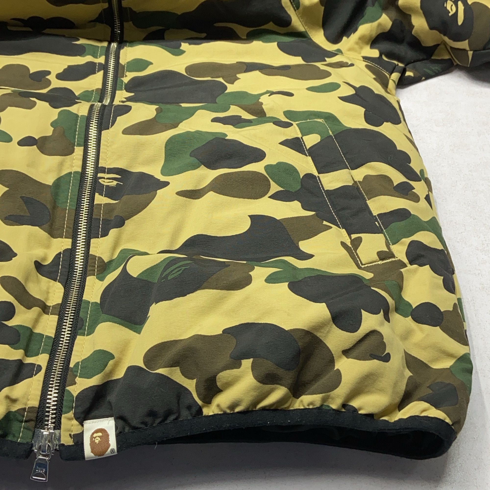 Bape A Bathing Ape Shark Camo Hooded Jacket Size L Size US L / EU 52-54 / 3 - 19 Thumbnail