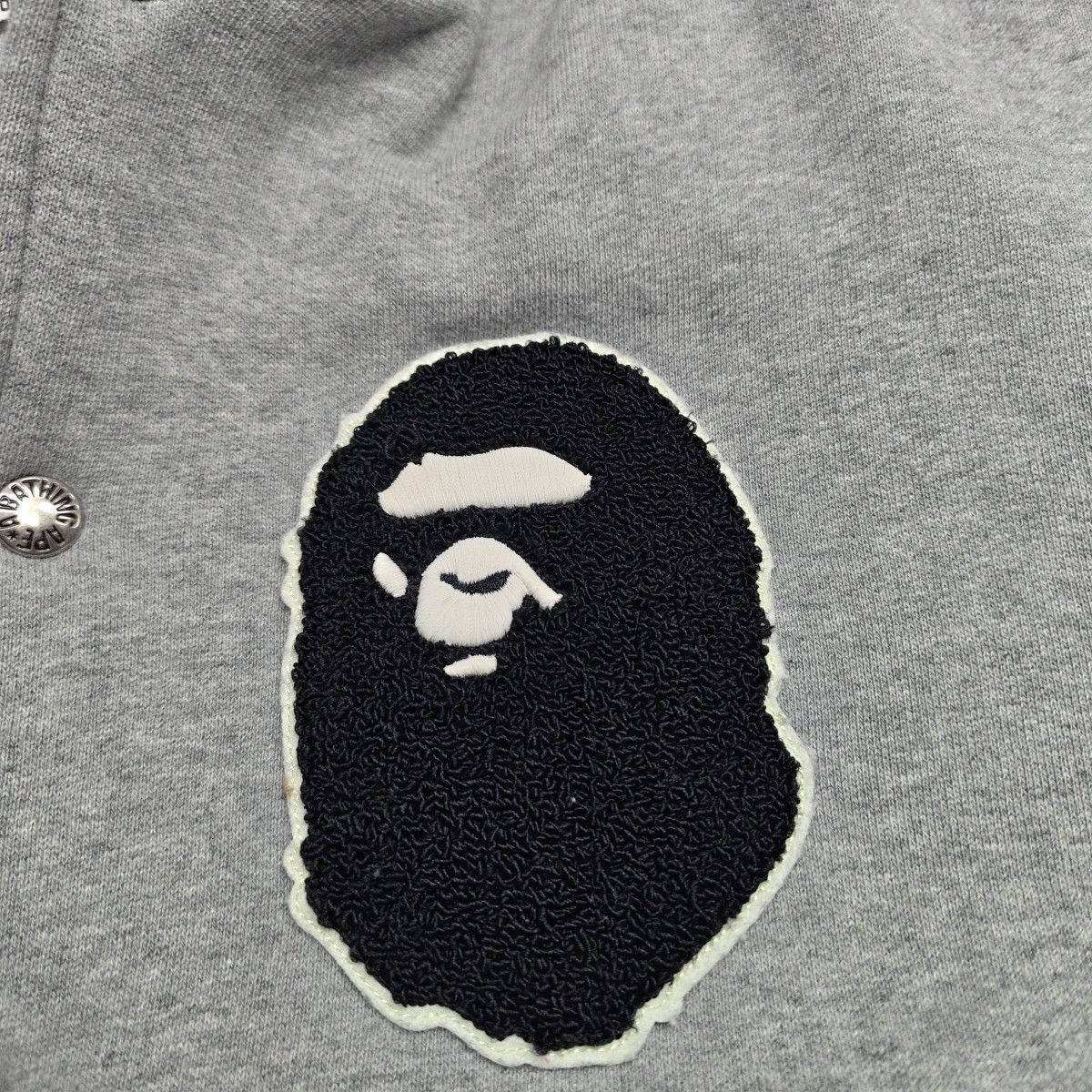 Bape A BATHING APE Logo Varsity Jacket Size M Size US M / EU 48-50 / 2 - 5 Thumbnail