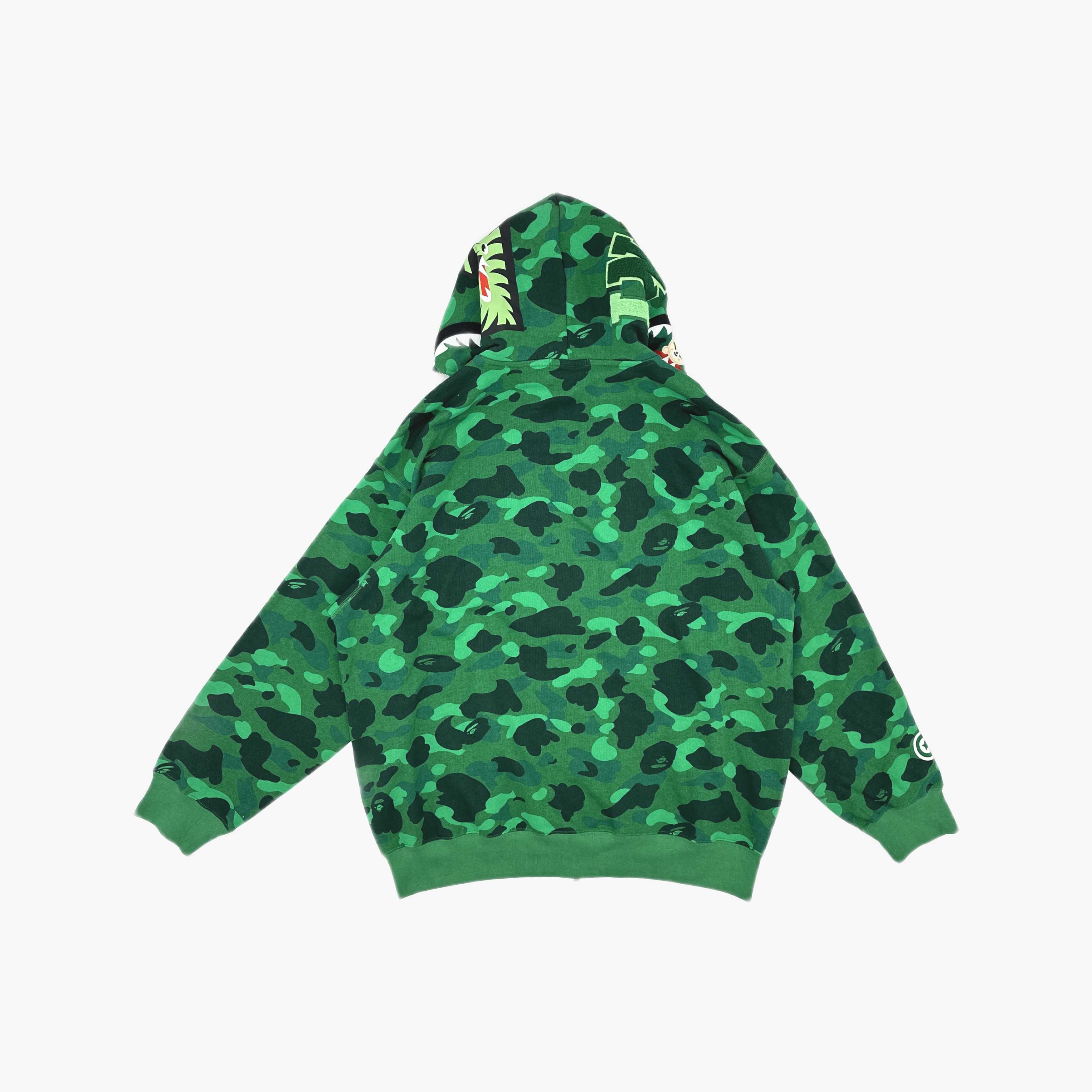 Bape A Bathing Ape Stray Kids Shark Camo Zip Hoodie 2XL Size US XXL / EU 58 / 5 - 2 Thumbnail