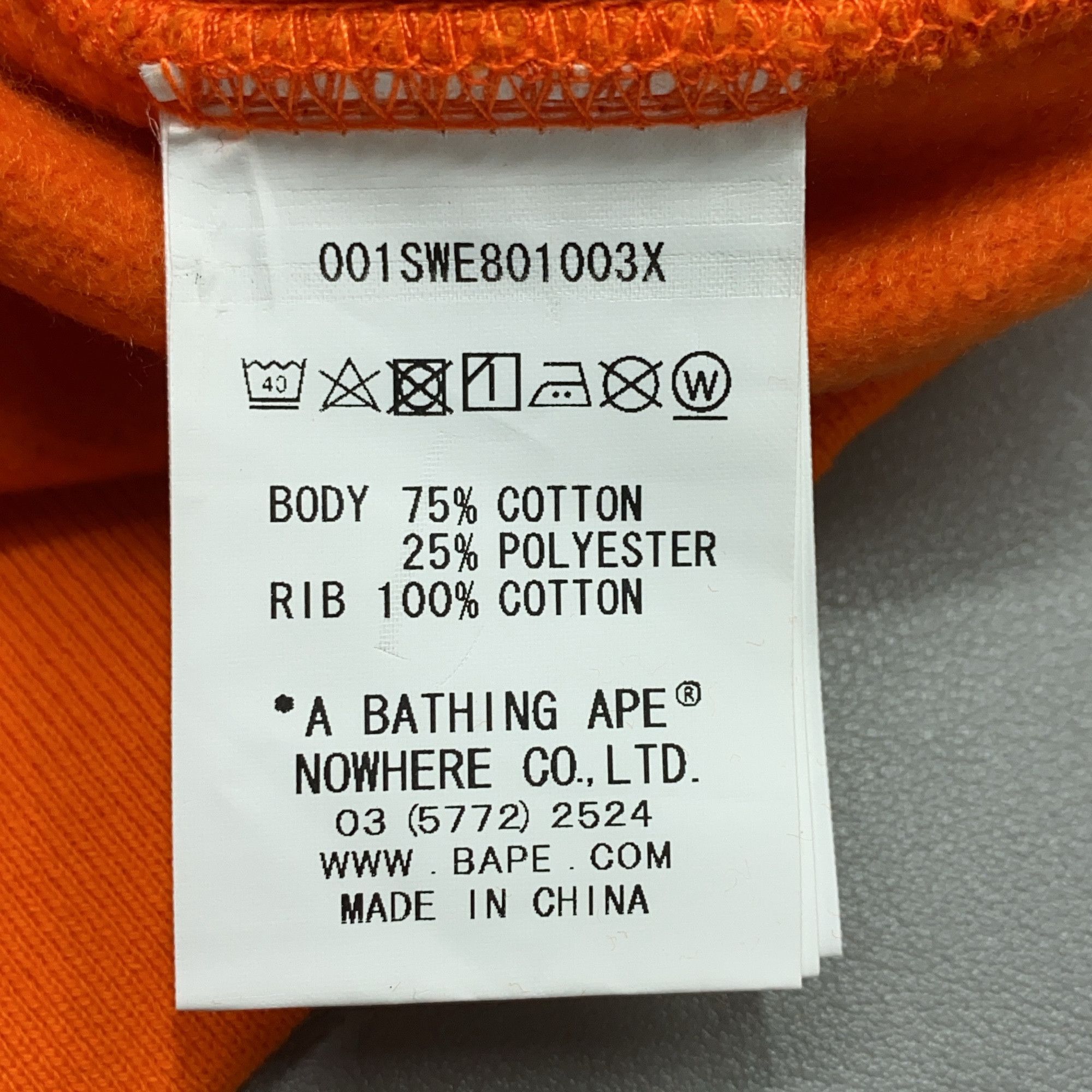 Bape A Bathing Ape Tiger Graphic Sweatshirt Size M Size US M / EU 48-50 / 2 - 4 Thumbnail