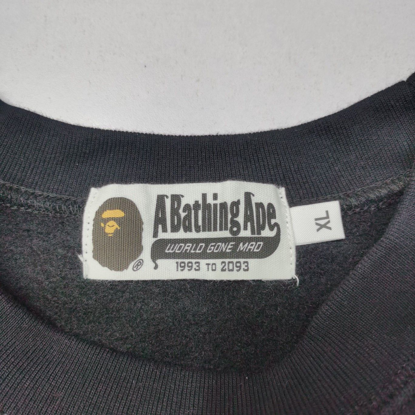 Bape A Bathing Ape Ape Head Logo Sweatshirt XL Size US XL / EU 56 / 4 - 3 Thumbnail