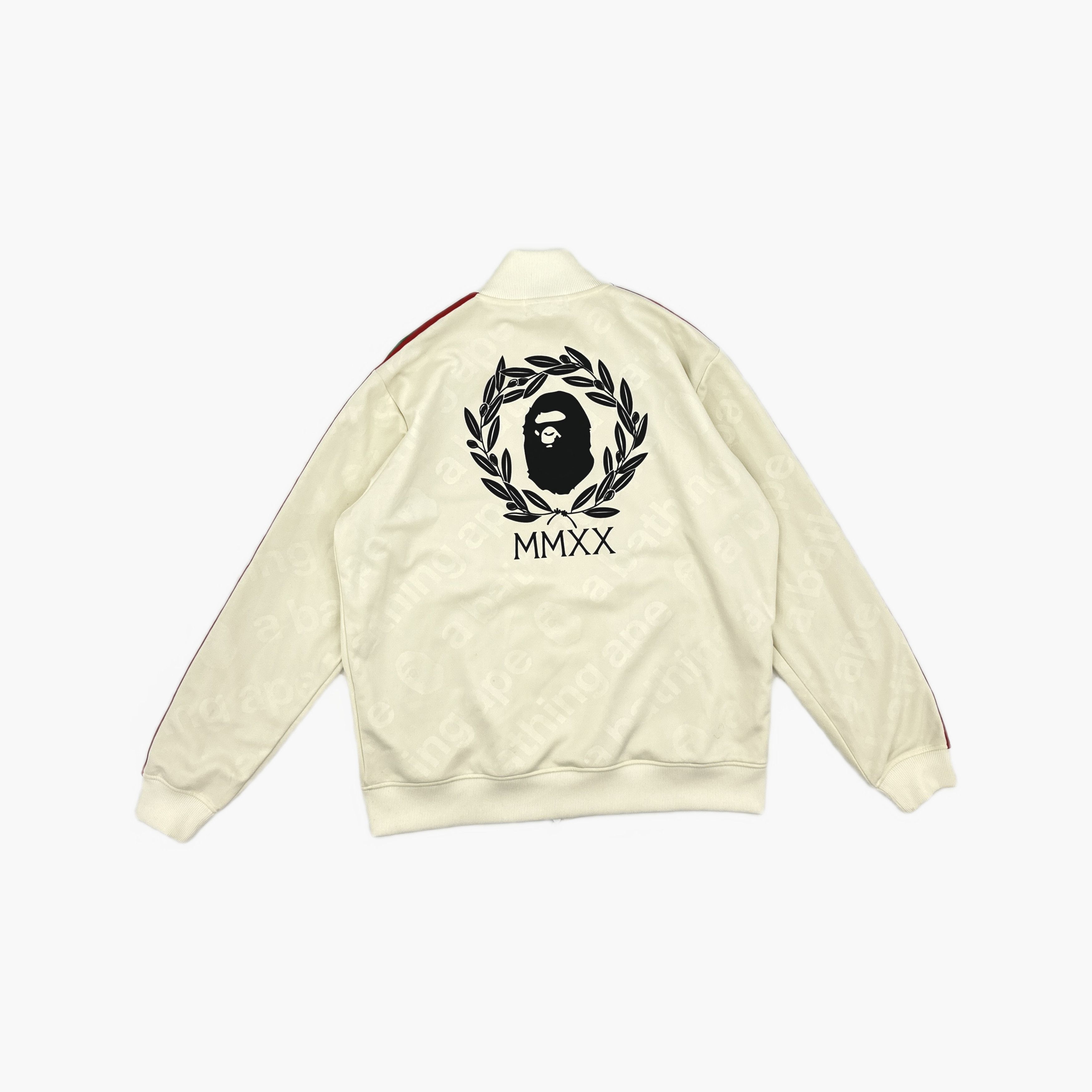 Bape BAPE Logo Tape Zip Track Jacket Size XL Size US XL / EU 56 / 4 - 2 Thumbnail