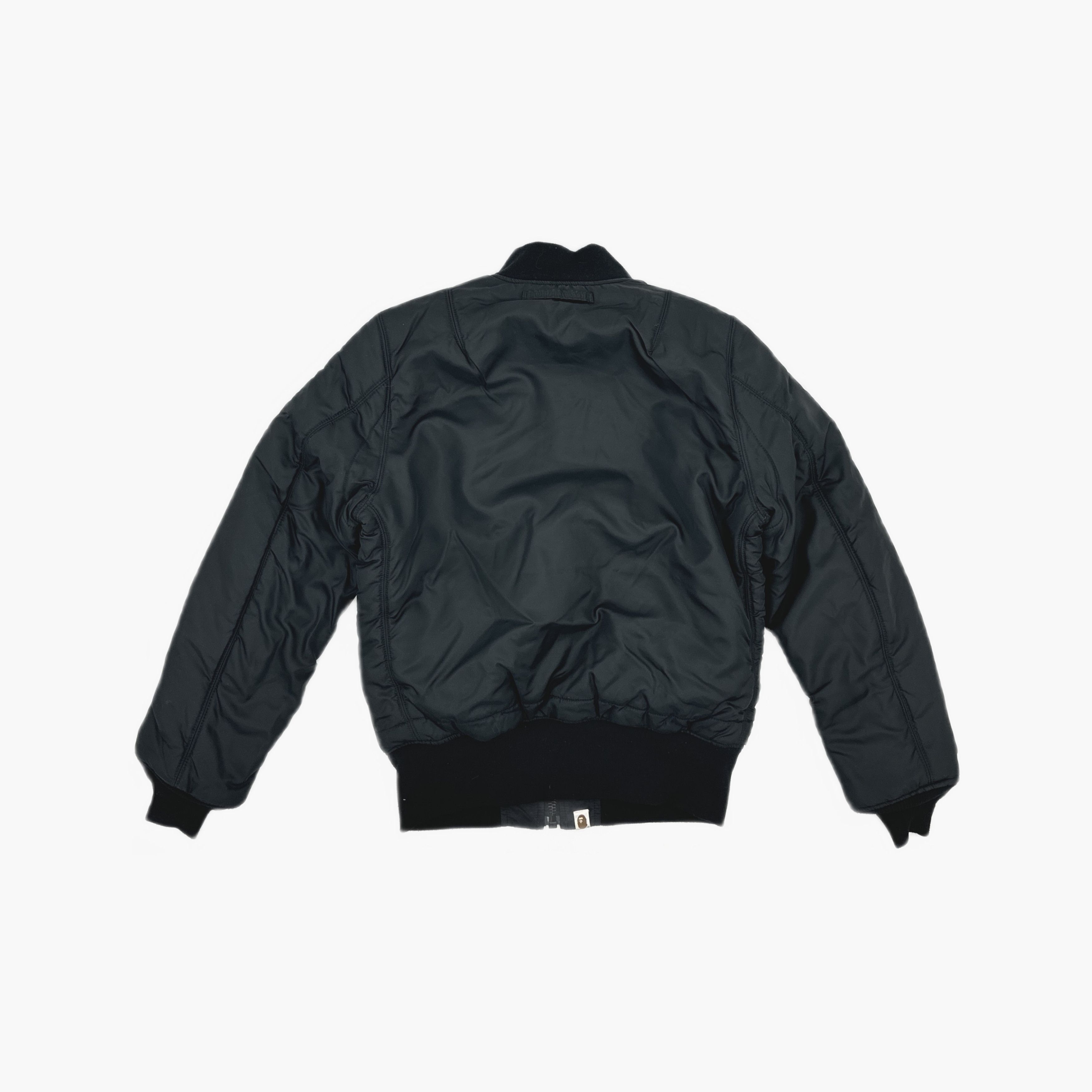 Bape A BATHING APE x Alpha Industries Camo Bomber Jacket L Size US L / EU 52-54 / 3 - 2 Thumbnail