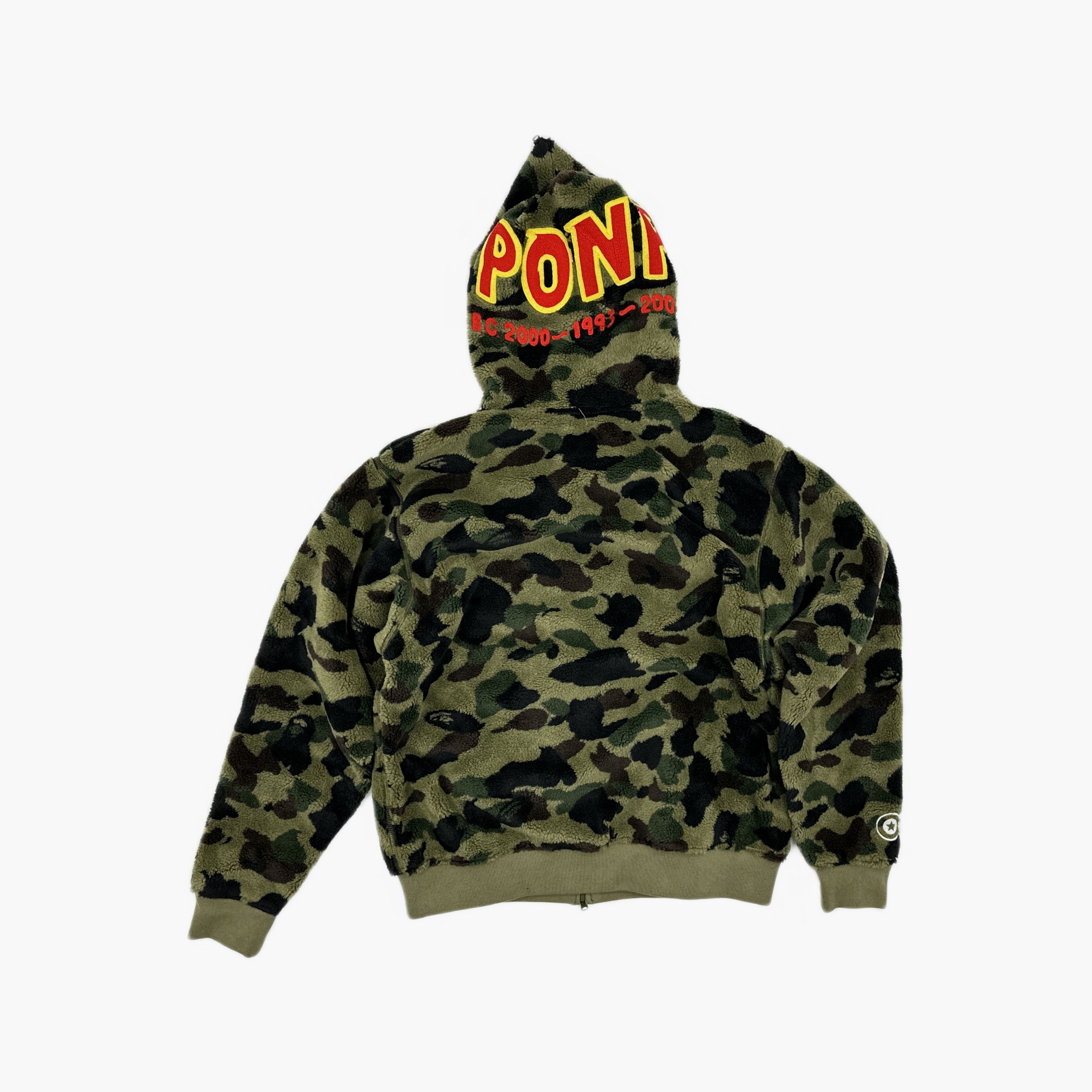 Bape A Bathing Ape 1st Camo Shark Full Zip Hoodie Size M Size US M / EU 48-50 / 2 - 2 Thumbnail