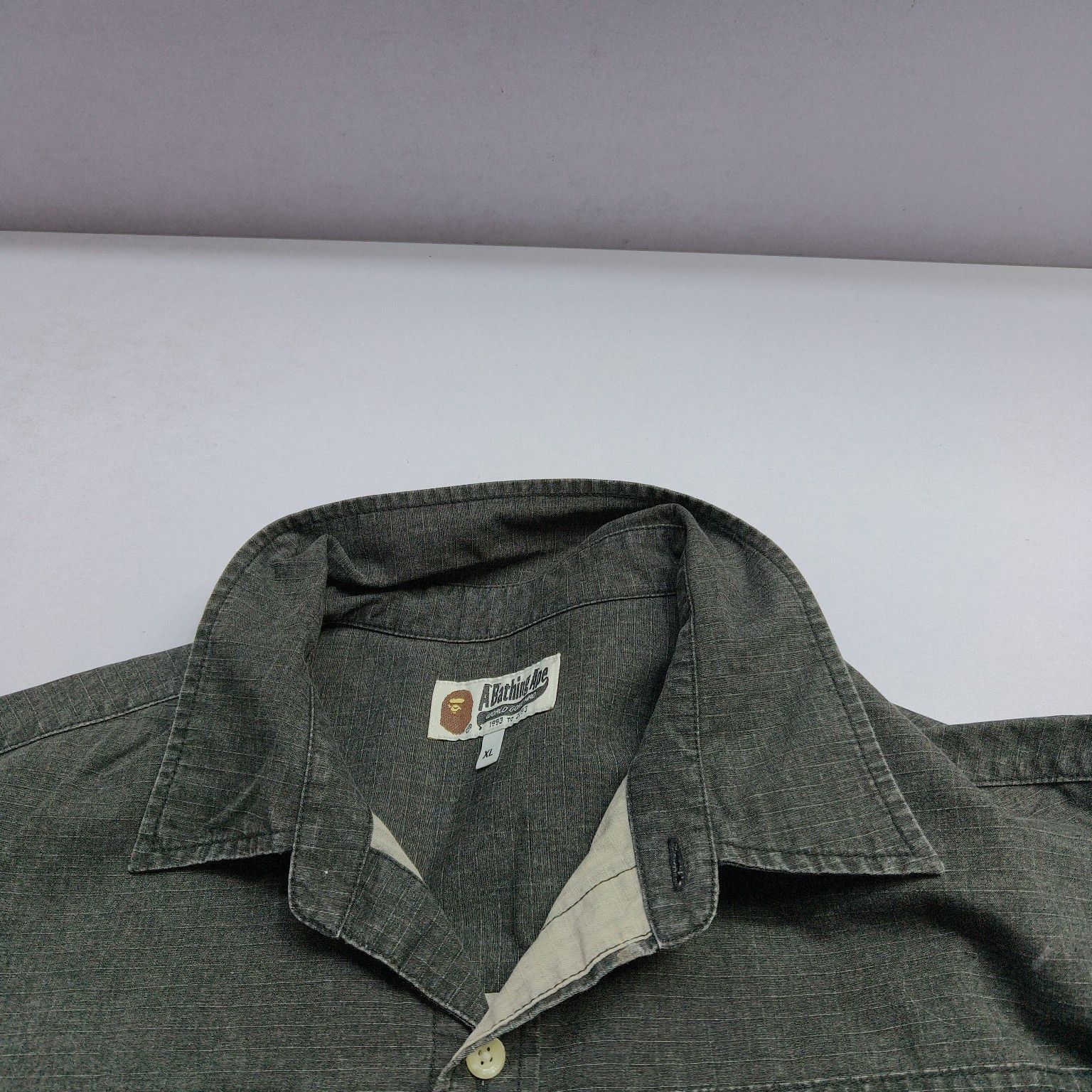 Bape A Bathing APE Ape Shall Never Kill Ape Button Up Shirt XL Size US XL / EU 56 / 4 - 7 Thumbnail