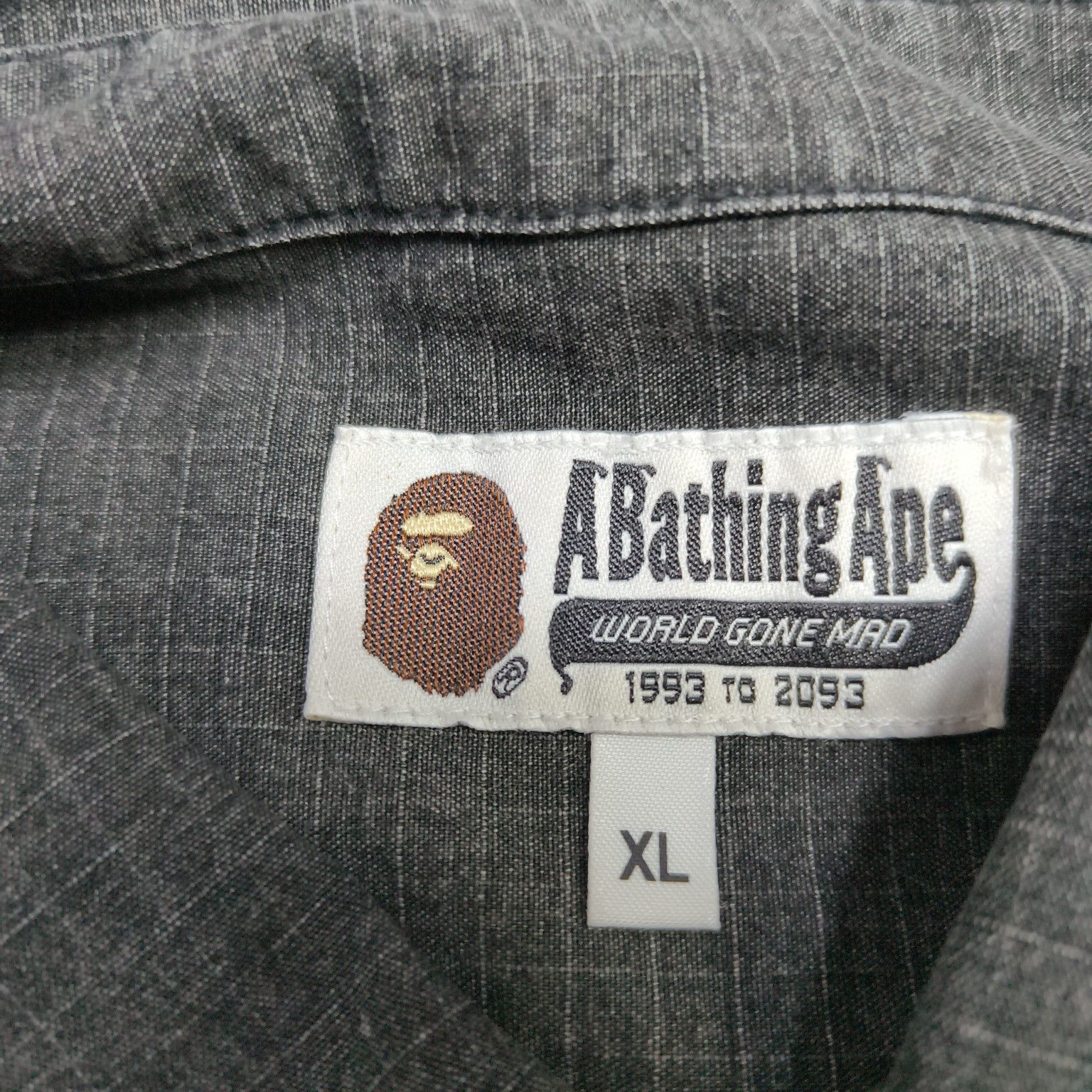 Bape A Bathing APE Ape Shall Never Kill Ape Button Up Shirt XL Size US XL / EU 56 / 4 - 3 Thumbnail