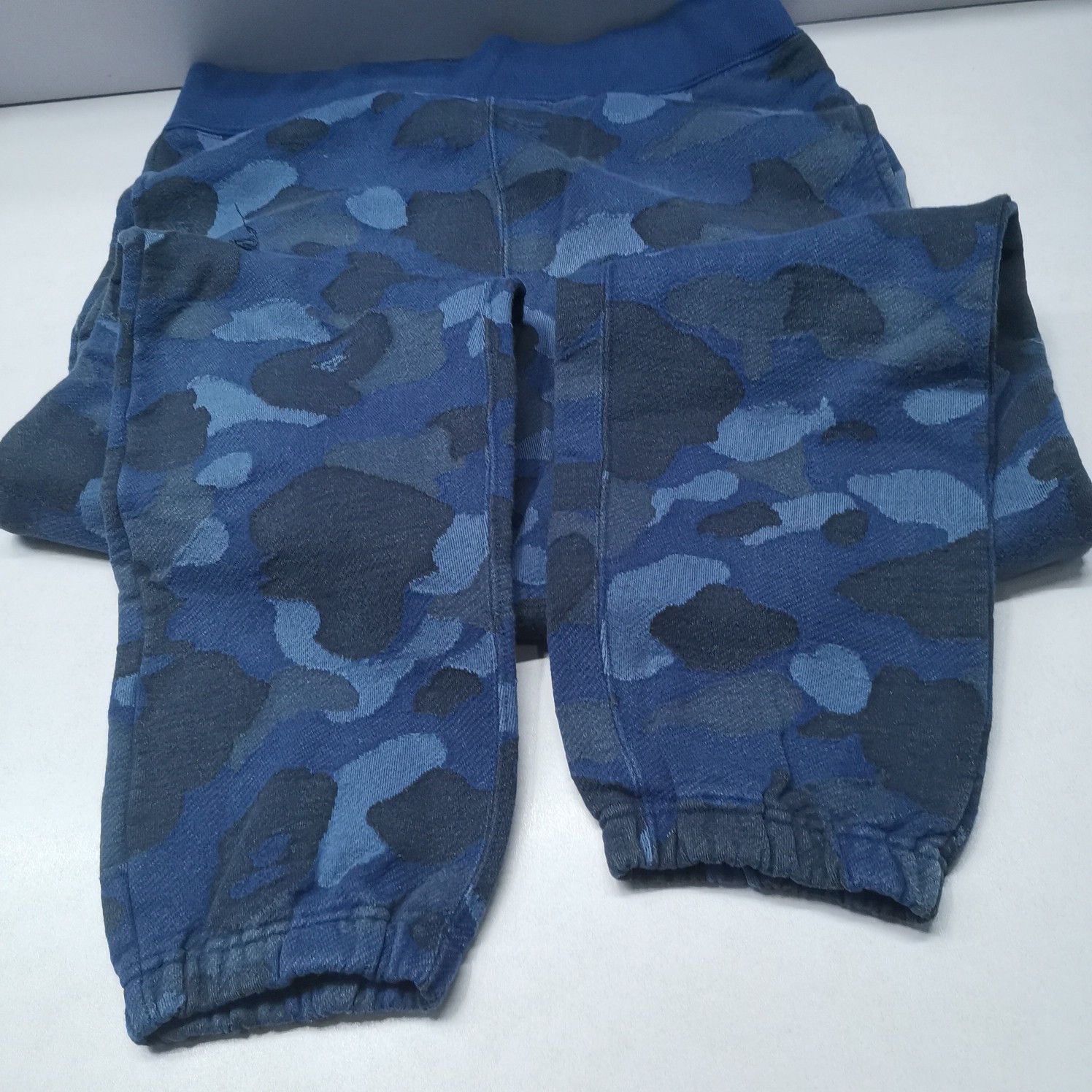 Bape A BATHING APE Blue Camo Sweatpants Size M Size US 32 / EU 48 - 10 Thumbnail