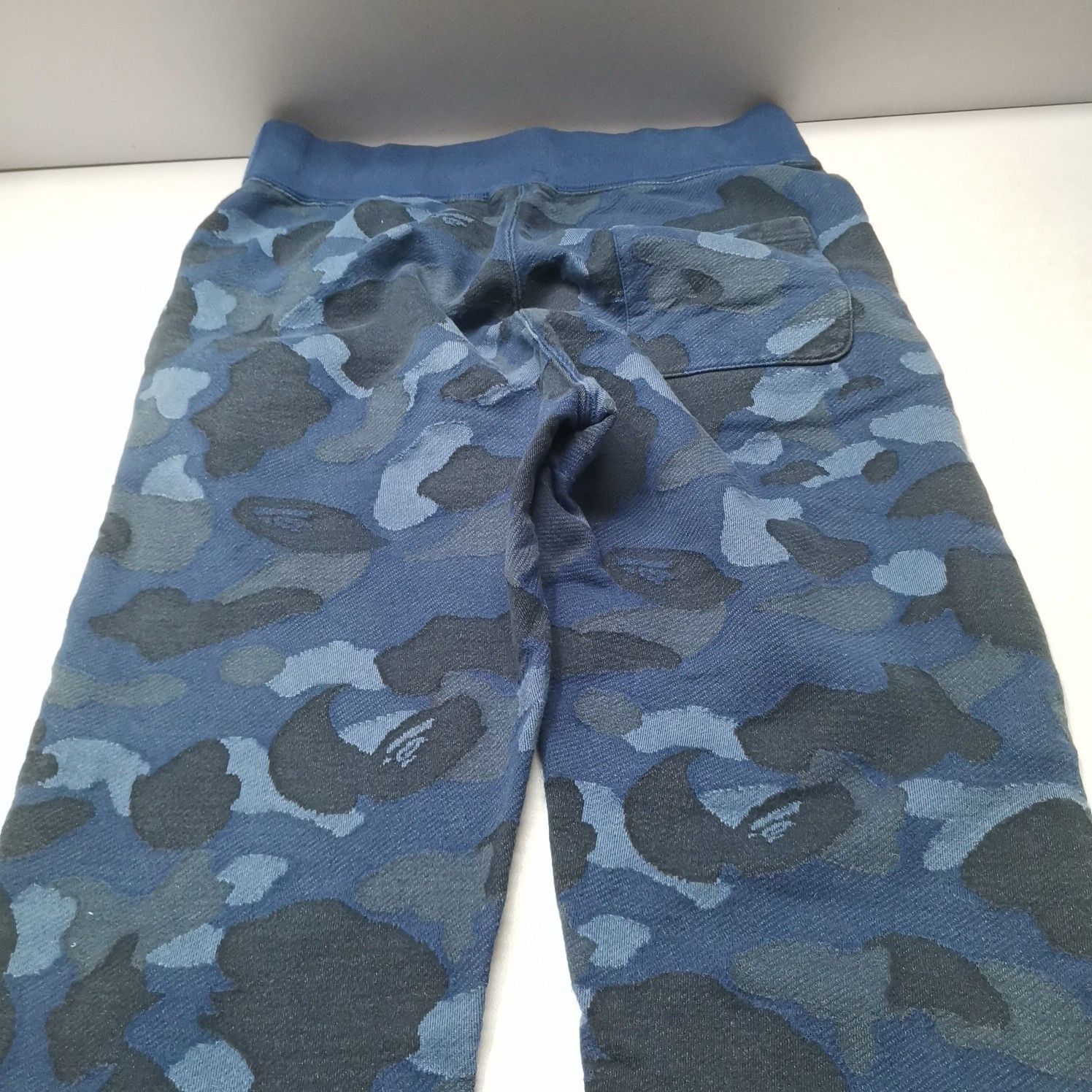 Bape A BATHING APE Blue Camo Sweatpants Size M Size US 32 / EU 48 - 12 Thumbnail
