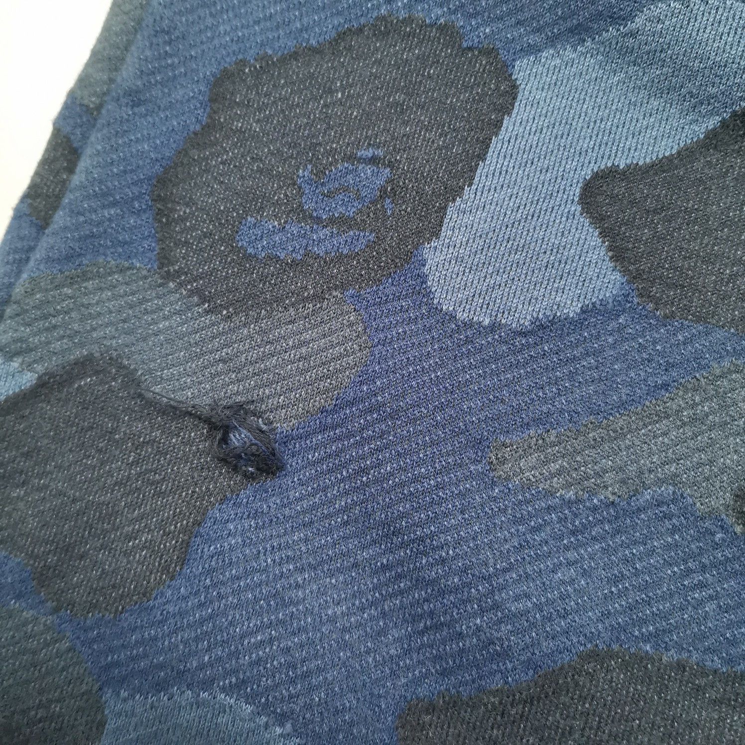 Bape A BATHING APE Blue Camo Sweatpants Size M Size US 32 / EU 48 - 7 Thumbnail