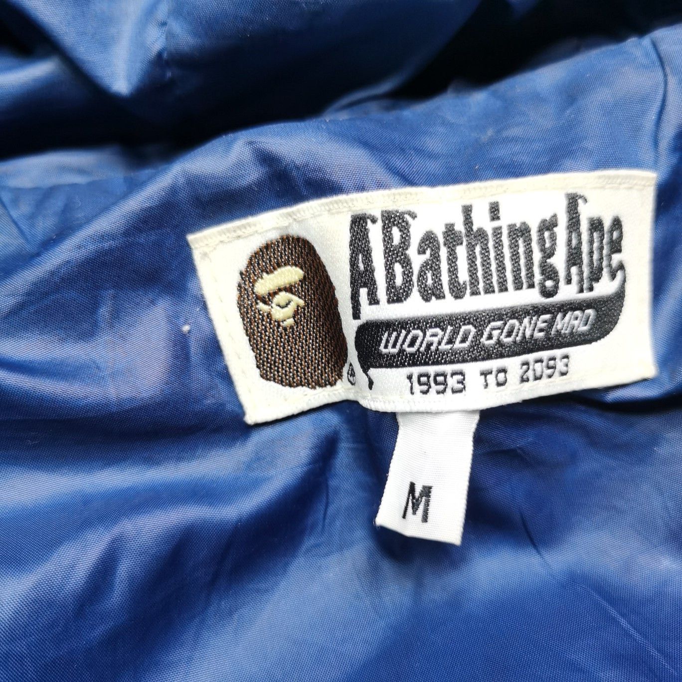 Bape A Bathing Ape Blue Camo Shark WGM Hooded Jacket Size M Size US M / EU 48-50 / 2 - 4 Thumbnail