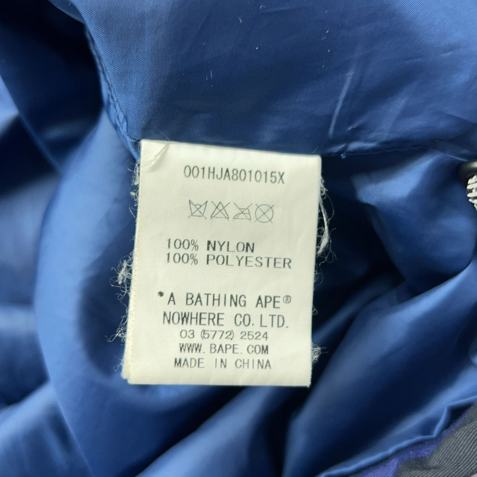 Bape A Bathing Ape Blue Camo Shark WGM Hooded Jacket Size M Size US M / EU 48-50 / 2 - 3 Thumbnail