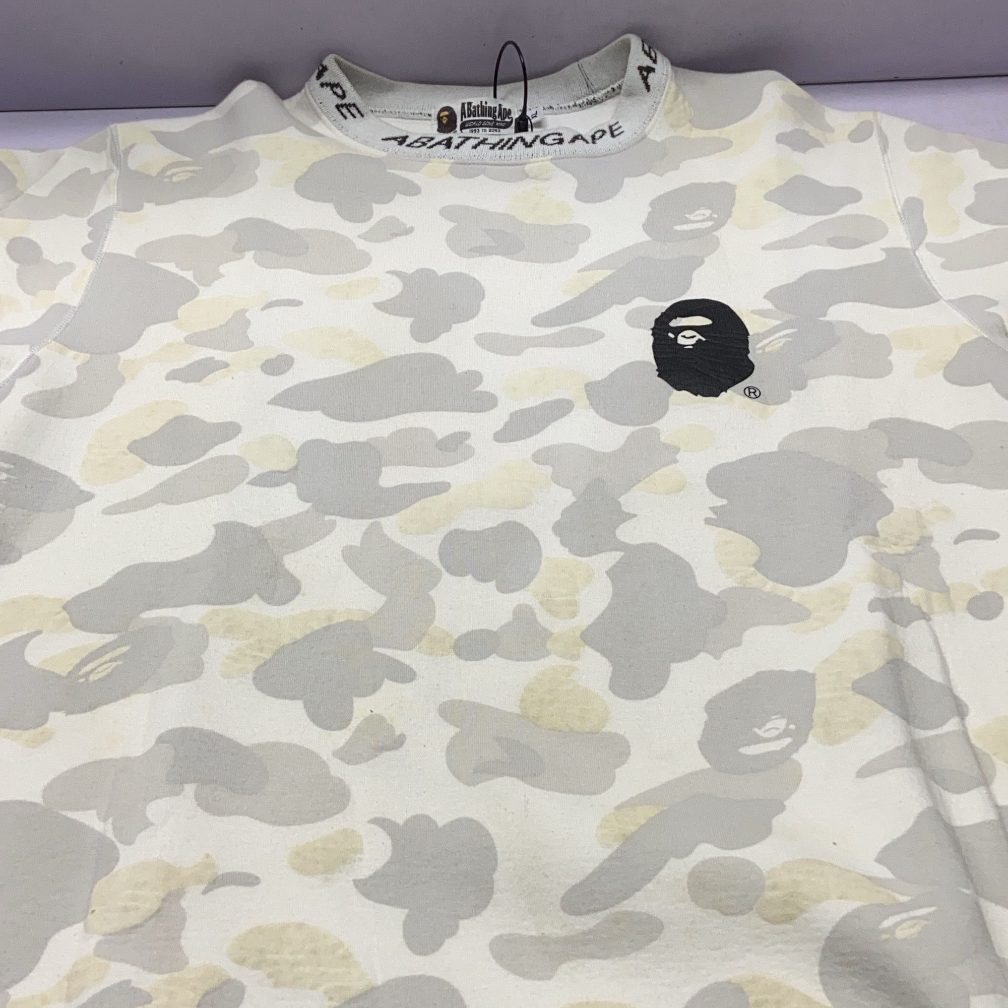 Bape A Bathing Ape Camo Sweatshirt Size XL Size US XL / EU 56 / 4 - 17 Thumbnail
