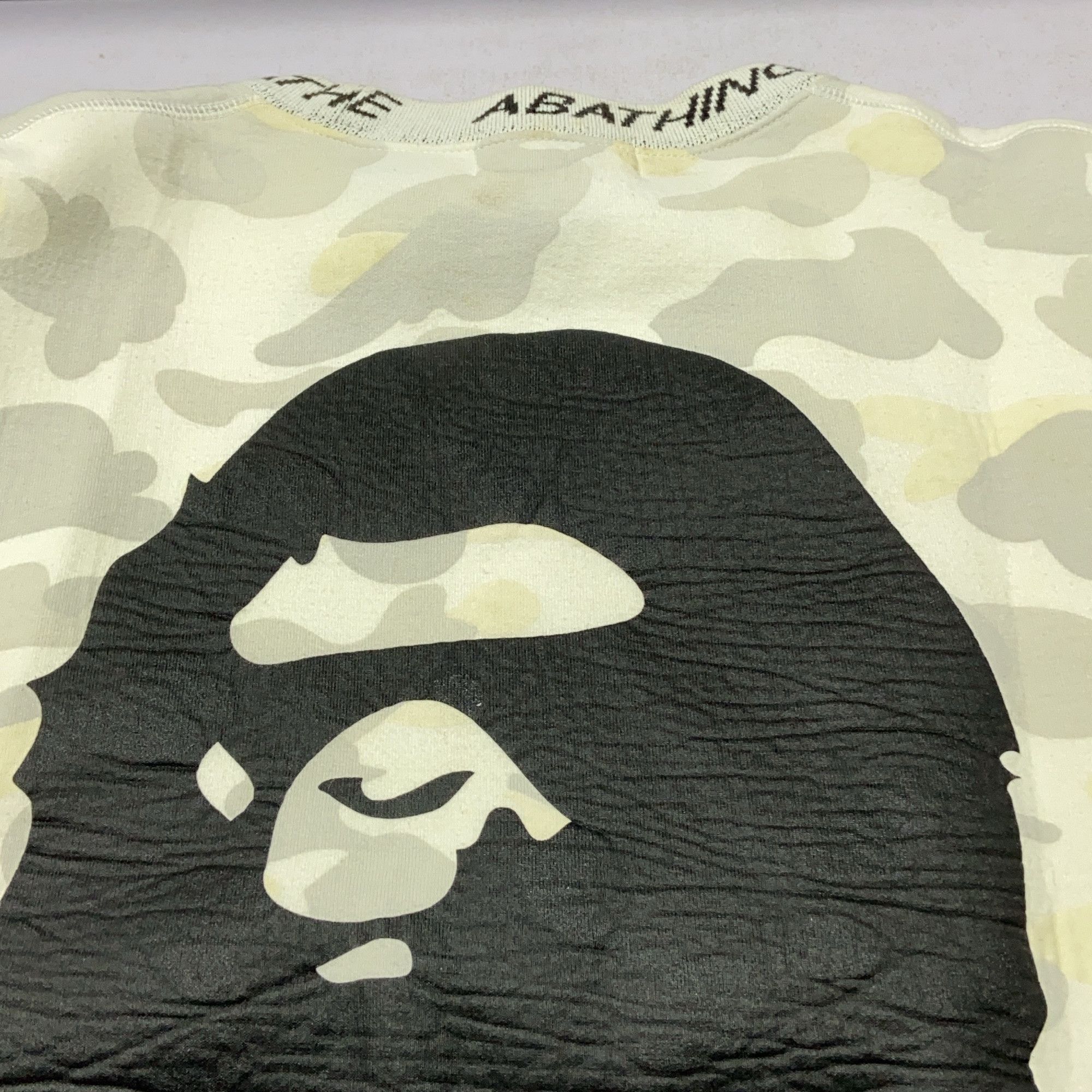 Bape A Bathing Ape Camo Sweatshirt Size XL Size US XL / EU 56 / 4 - 6 Thumbnail