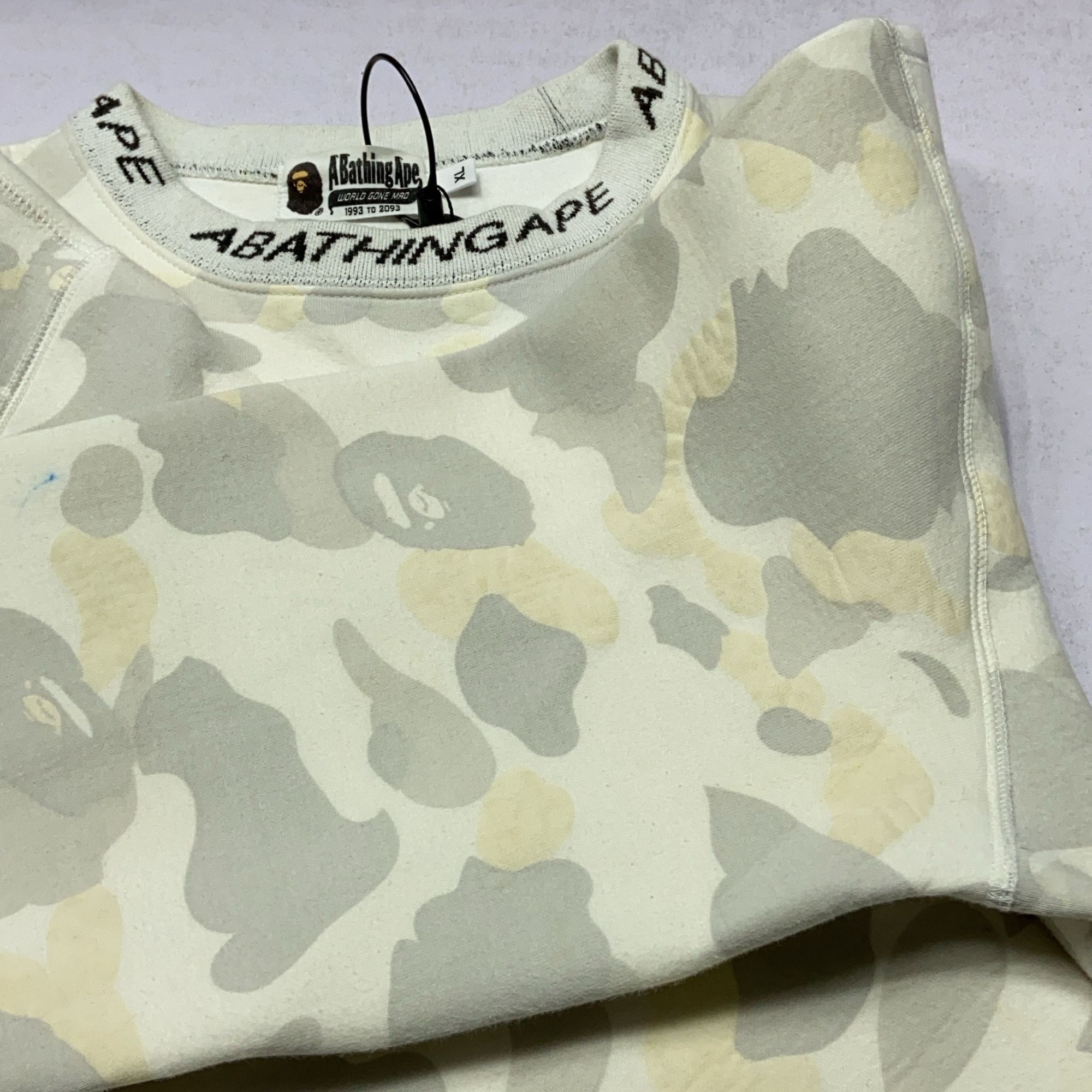 Bape A Bathing Ape Camo Sweatshirt Size XL Size US XL / EU 56 / 4 - 10 Thumbnail