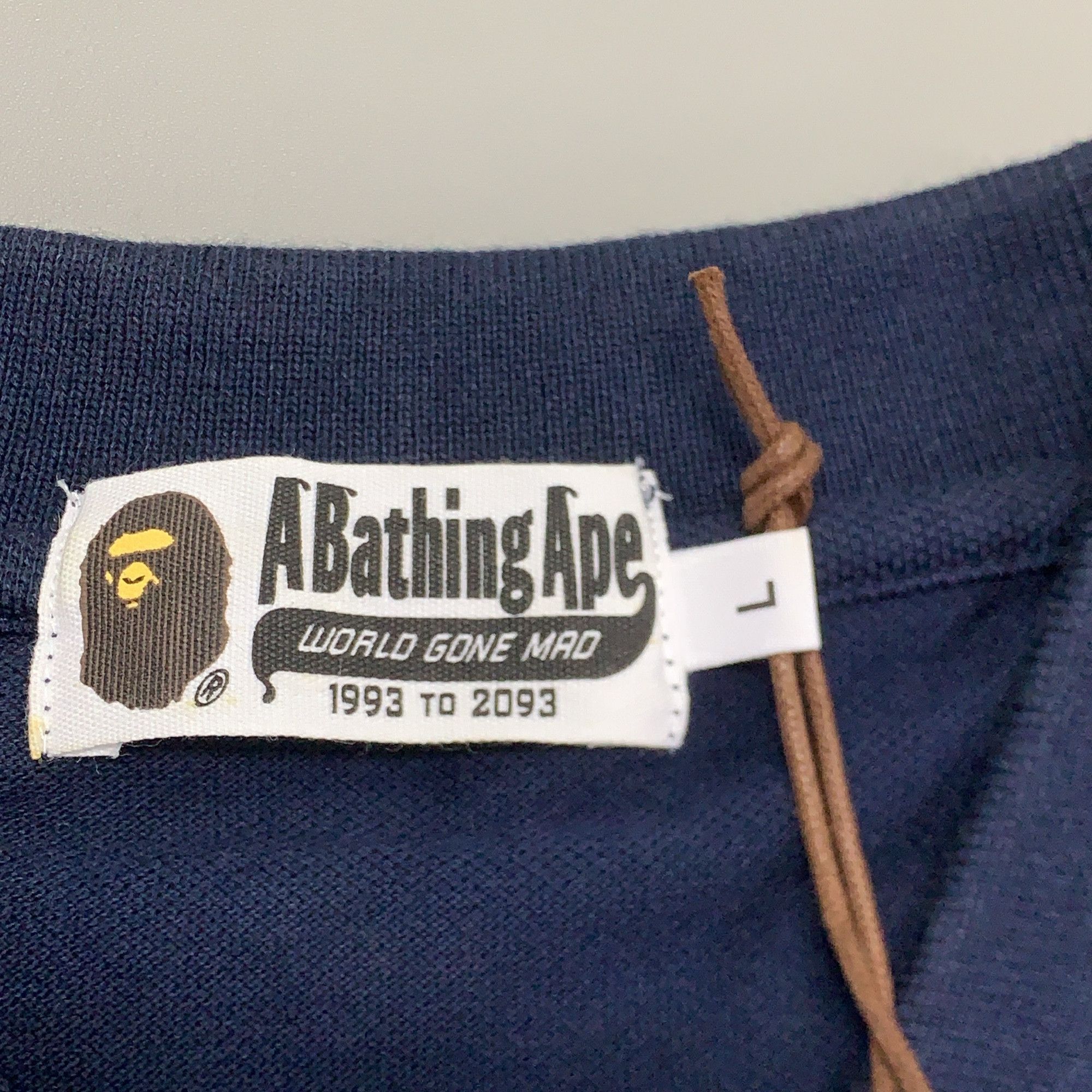 Bape A Bathing Ape Swarovski APE Head Polo Size L Size US L / EU 52-54 / 3 - 4 Thumbnail