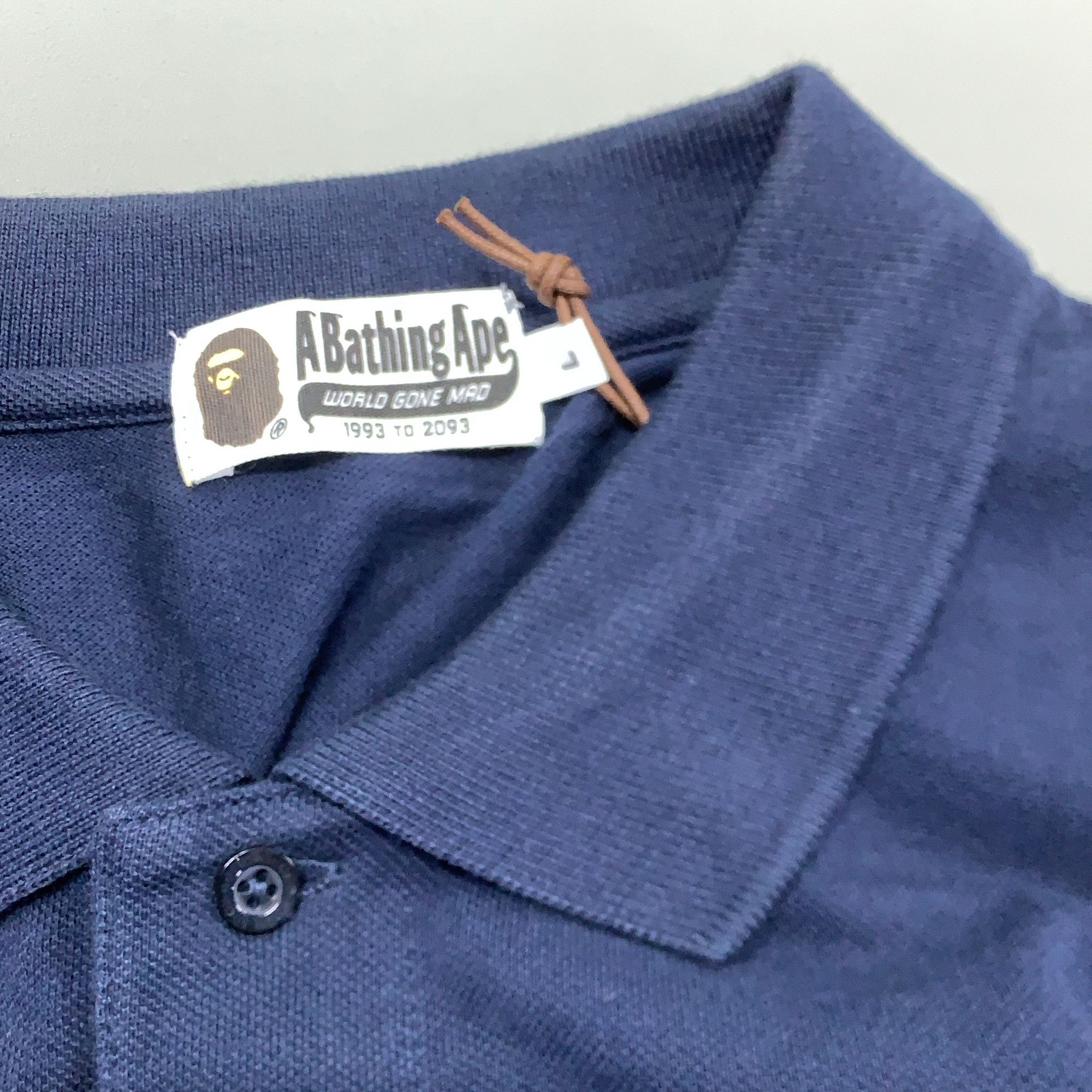 Bape A Bathing Ape Swarovski APE Head Polo Size L Size US L / EU 52-54 / 3 - 6 Thumbnail