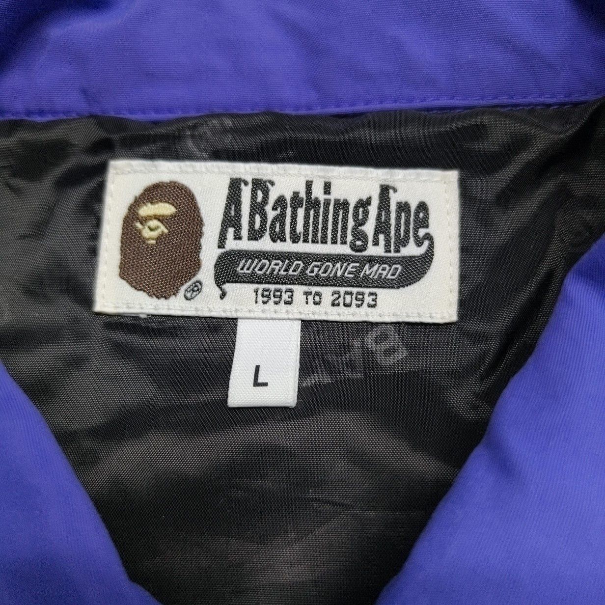 Bape A Bathing Ape Camo Logo Coach Jacket Size L Size US L / EU 52-54 / 3 - 3 Thumbnail