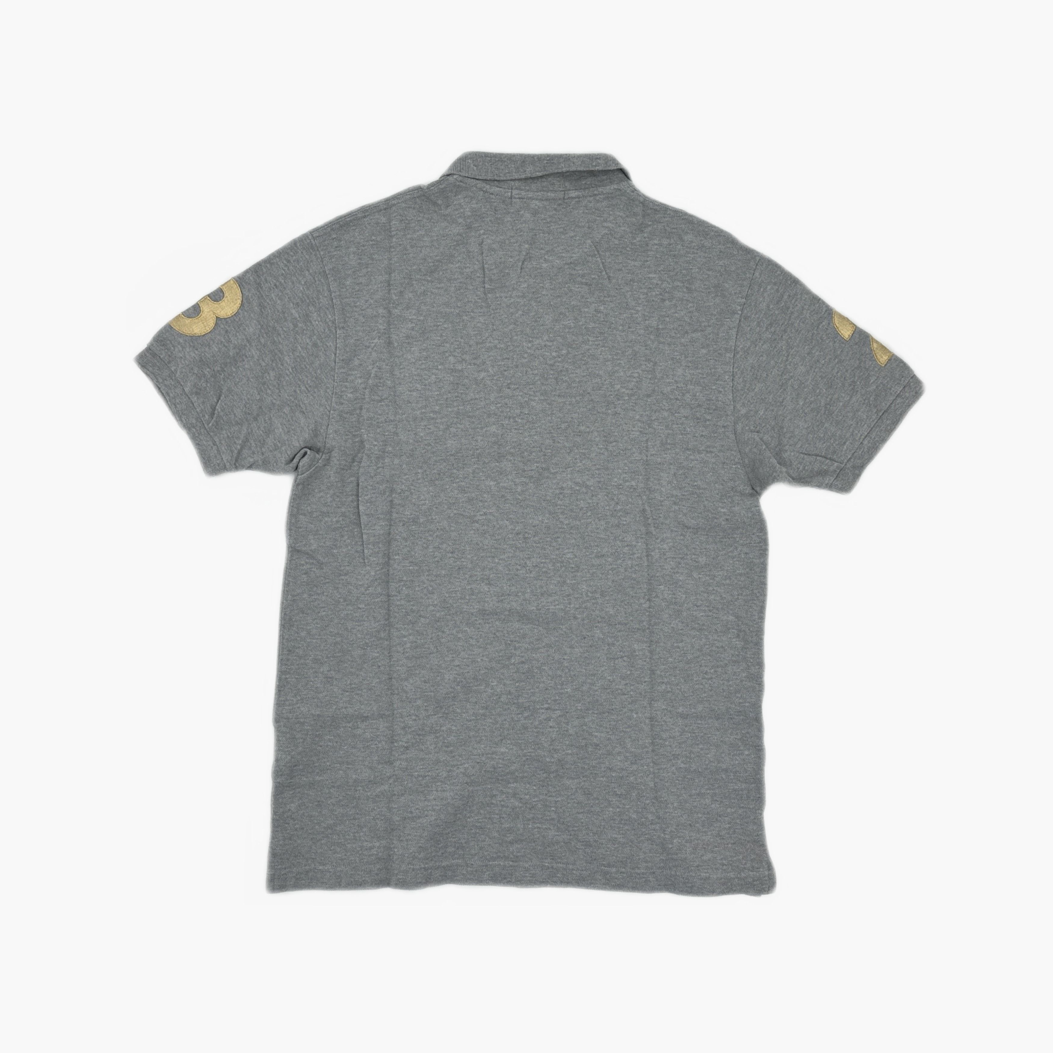 Bape A BATHING APE Gold Ape Head Polo Shirt Size L Size US L / EU 52-54 / 3 - 2 Thumbnail