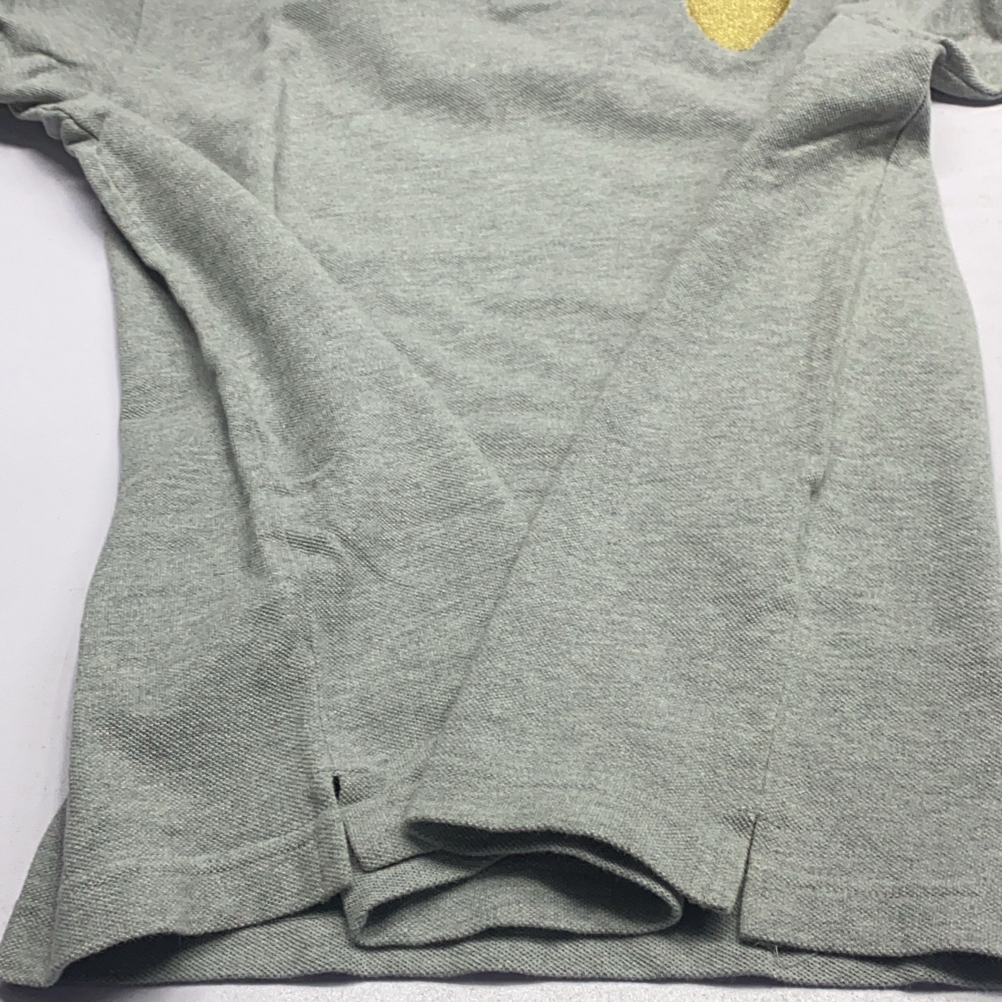 Bape A BATHING APE Gold Ape Head Polo Shirt Size L Size US L / EU 52-54 / 3 - 12 Thumbnail