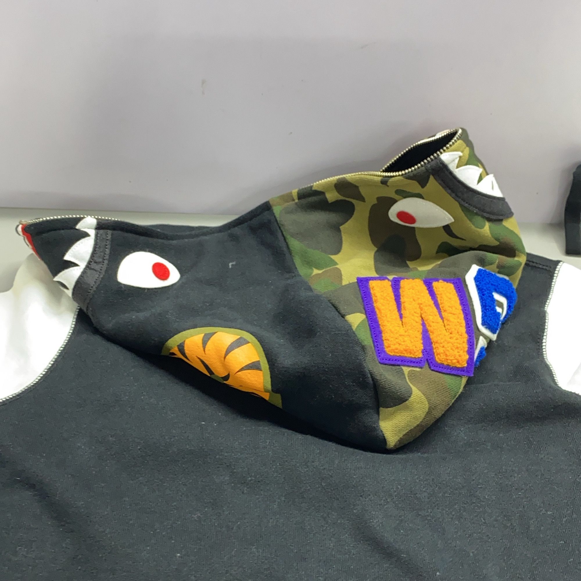 Bape A BATHING APE Shark Camo Hoodie Size XS Size US XS / EU 42 / 0 - 5 Thumbnail