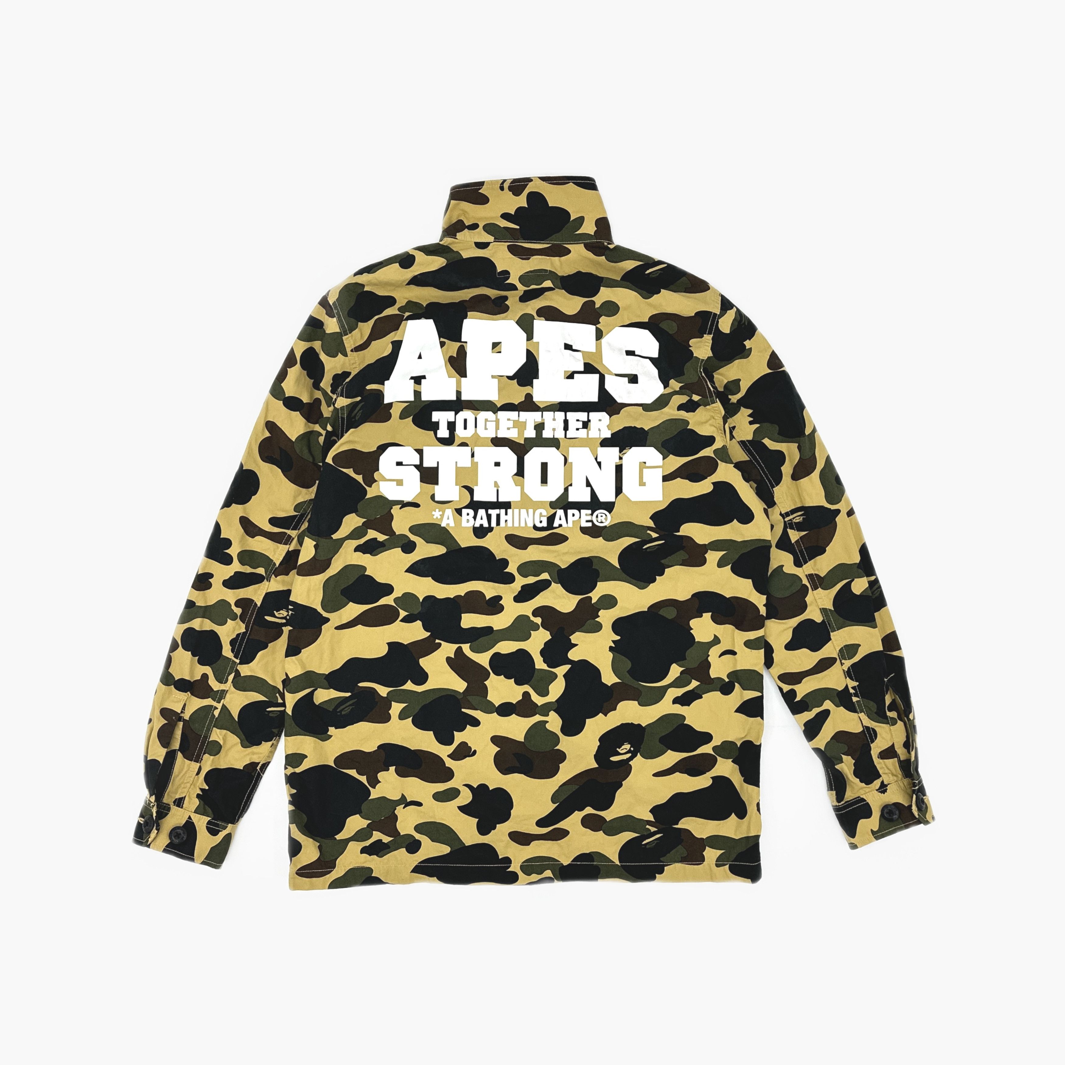 Bape A Bathing Ape Apes Together Strong Camo Jacket Size L Size US L / EU 52-54 / 3 - 2 Thumbnail