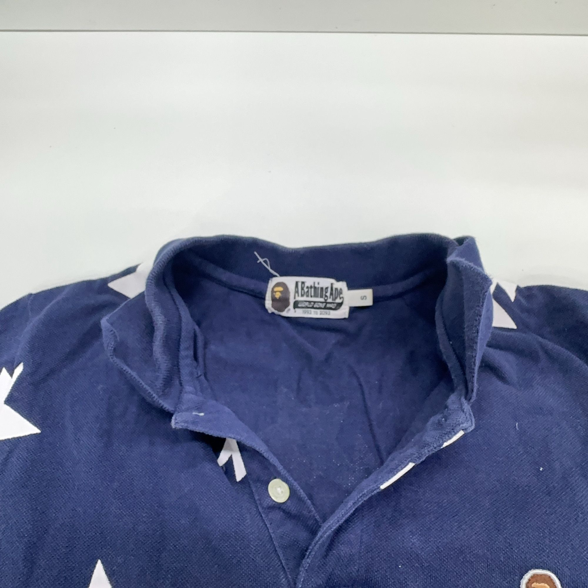 Bape A Bathing Ape Star Print Polo Shirt Size S Size US S / EU 44-46 / 1 - 5 Thumbnail