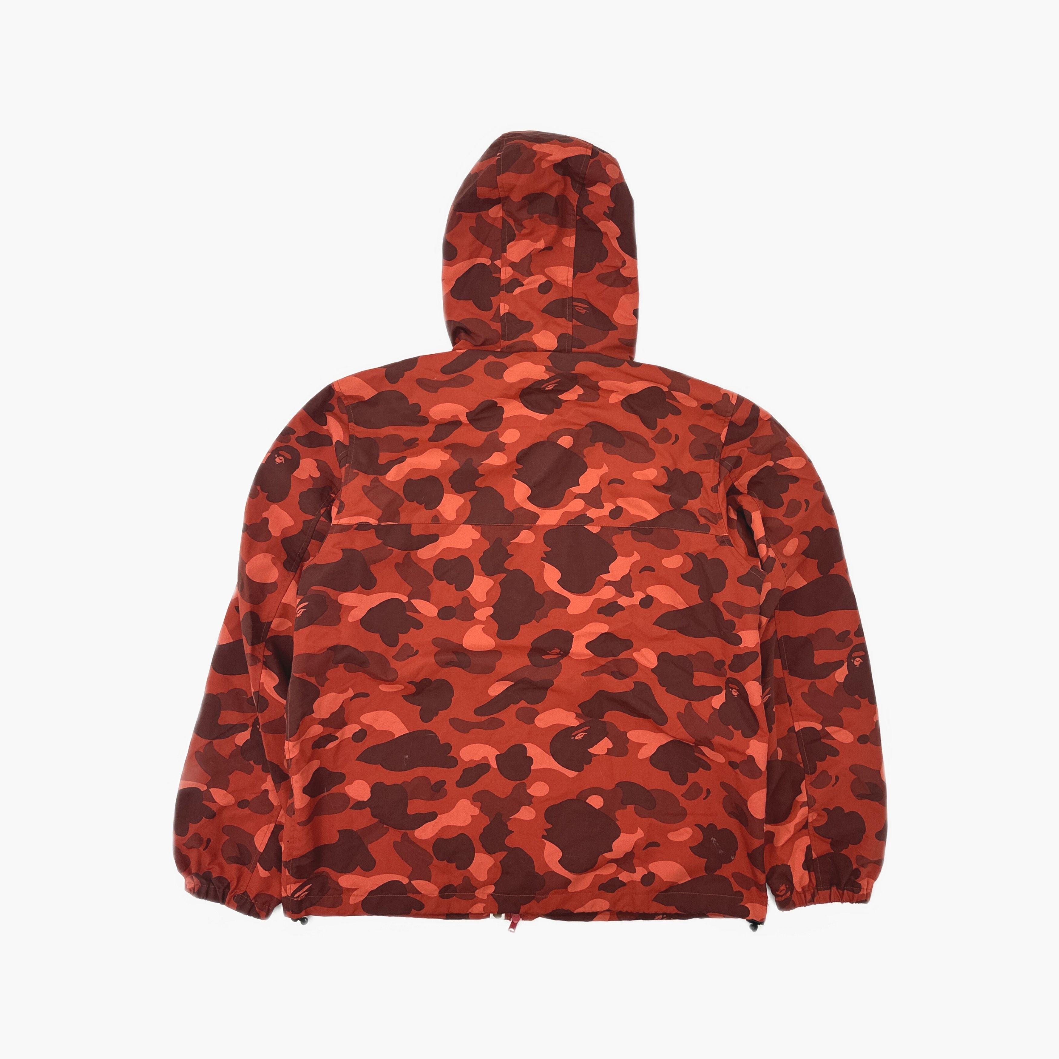 Bape A BATHING APE Red Camo Jacket Size XL Size US XL / EU 56 / 4 - 2 Thumbnail