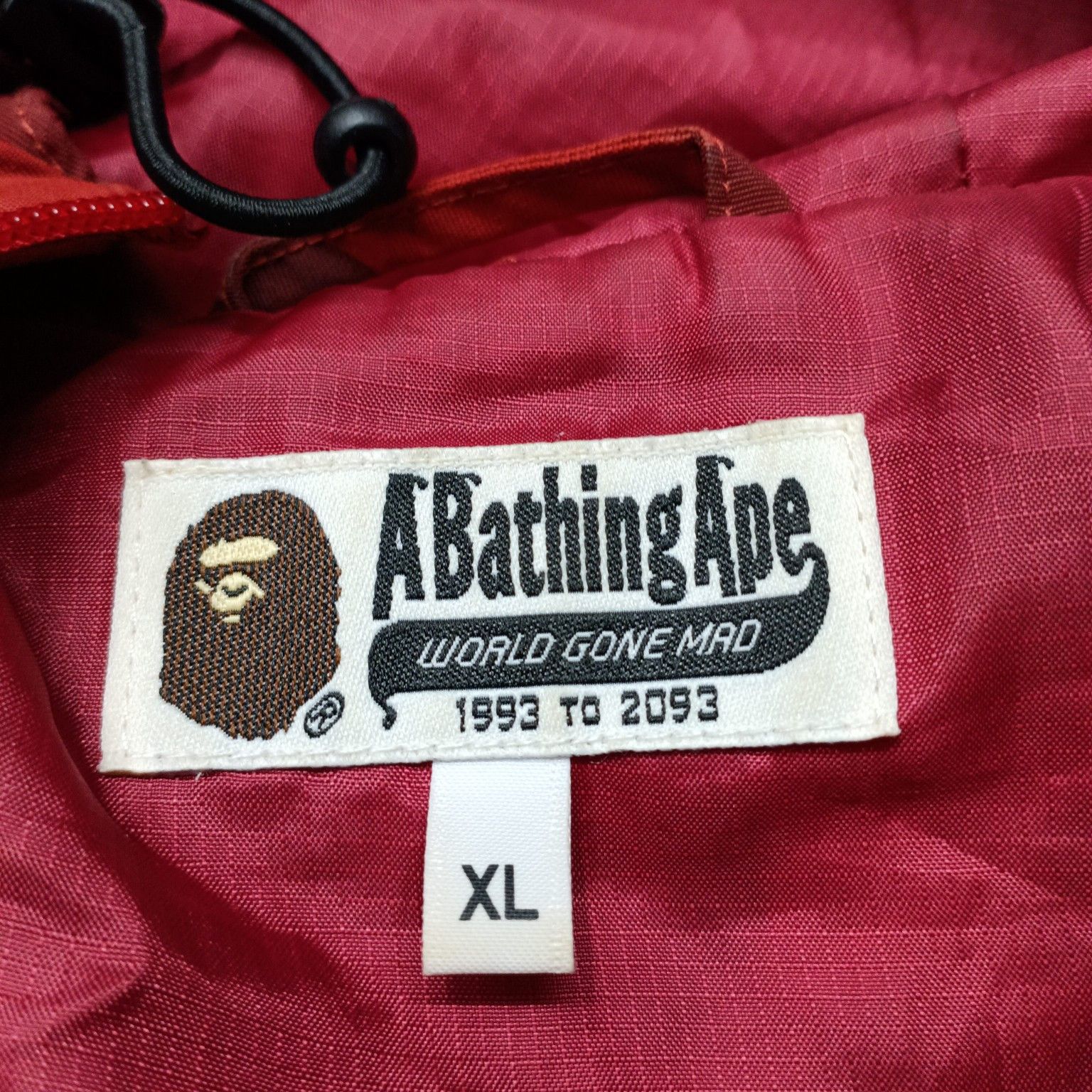Bape A BATHING APE Red Camo Jacket Size XL Size US XL / EU 56 / 4 - 3 Thumbnail