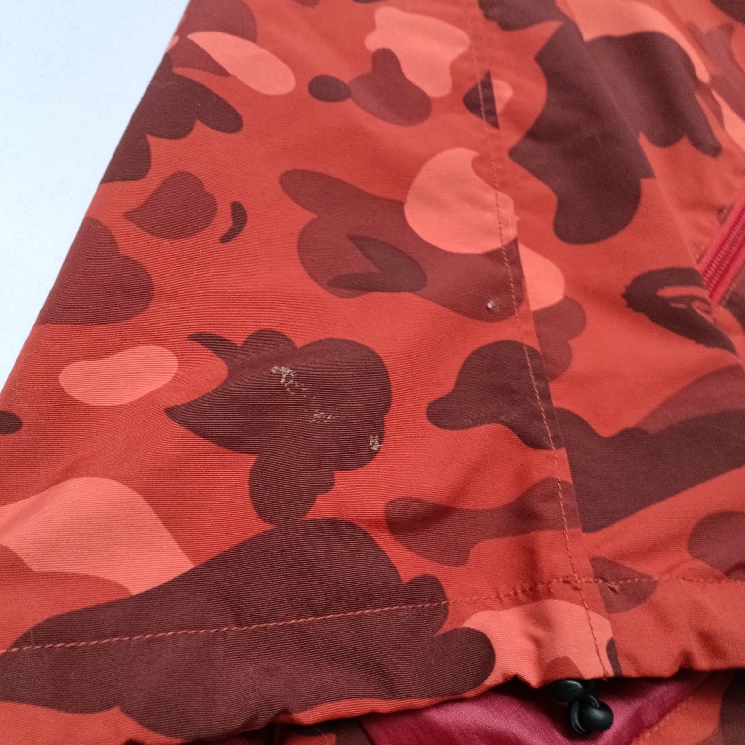 Bape A BATHING APE Red Camo Jacket Size XL Size US XL / EU 56 / 4 - 9 Thumbnail