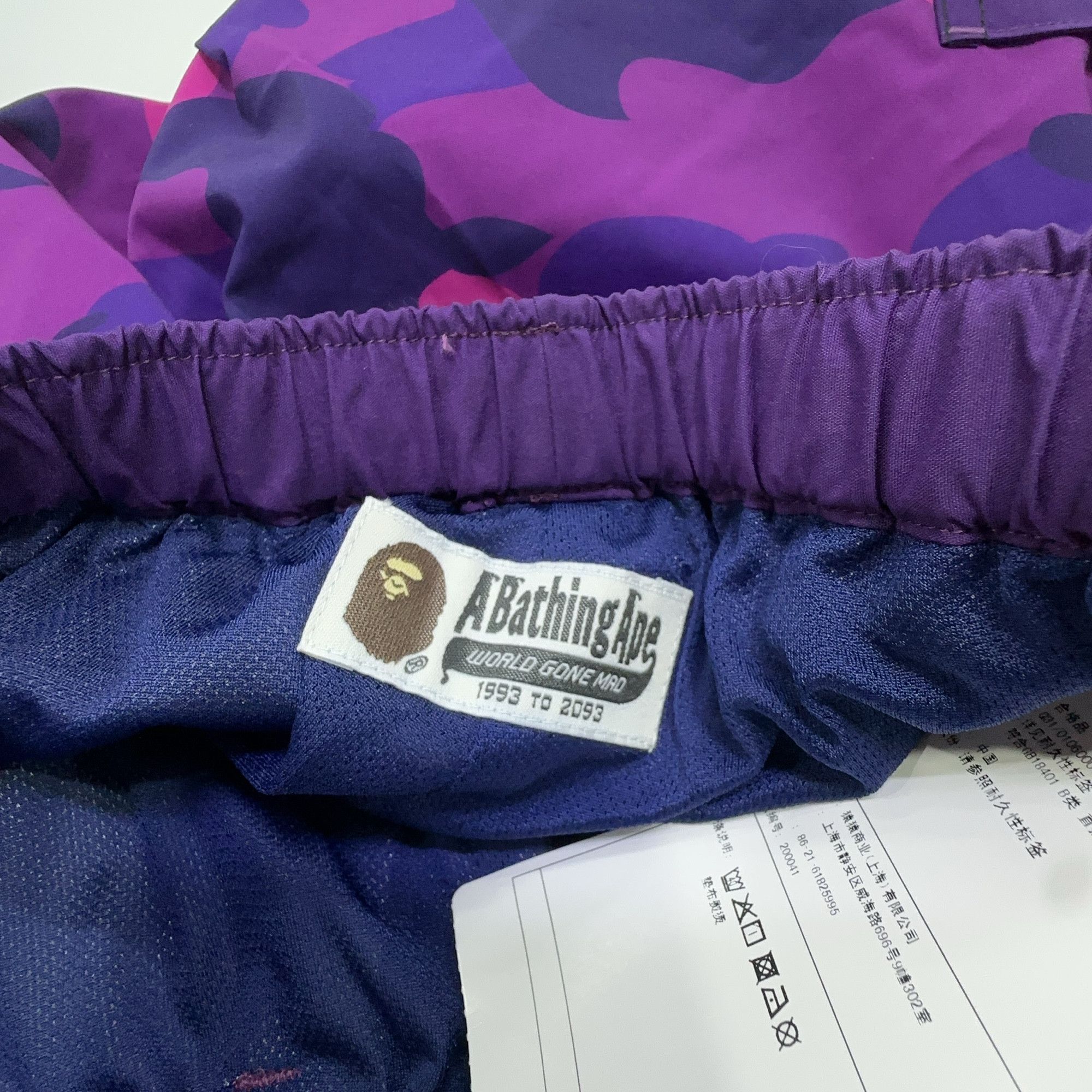 Bape A BATHING APE Camo Buckle Shorts Size S Size US 30 / EU 46 - 4 Thumbnail