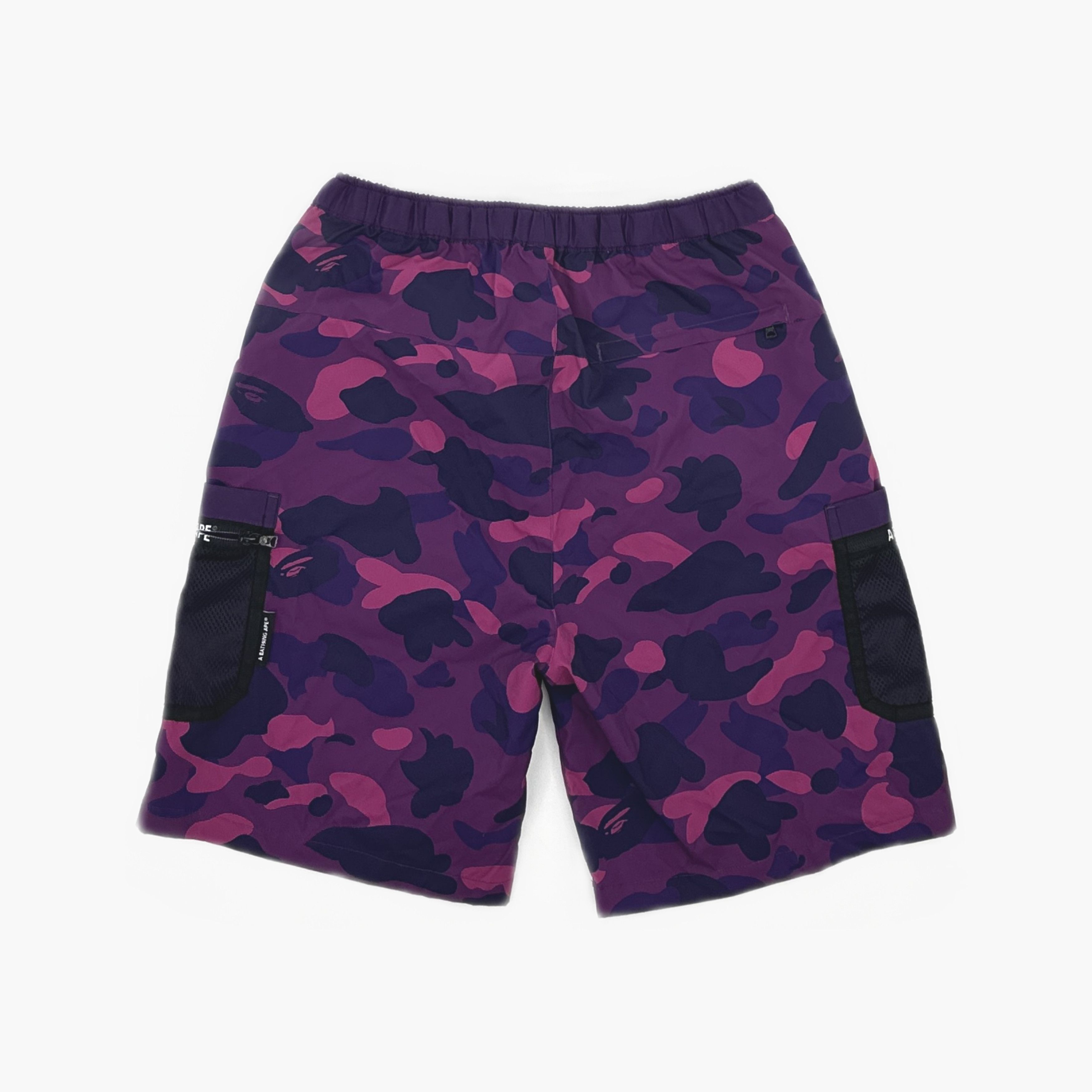 Bape A BATHING APE Camo Buckle Shorts Size S Size US 30 / EU 46 - 2 Thumbnail