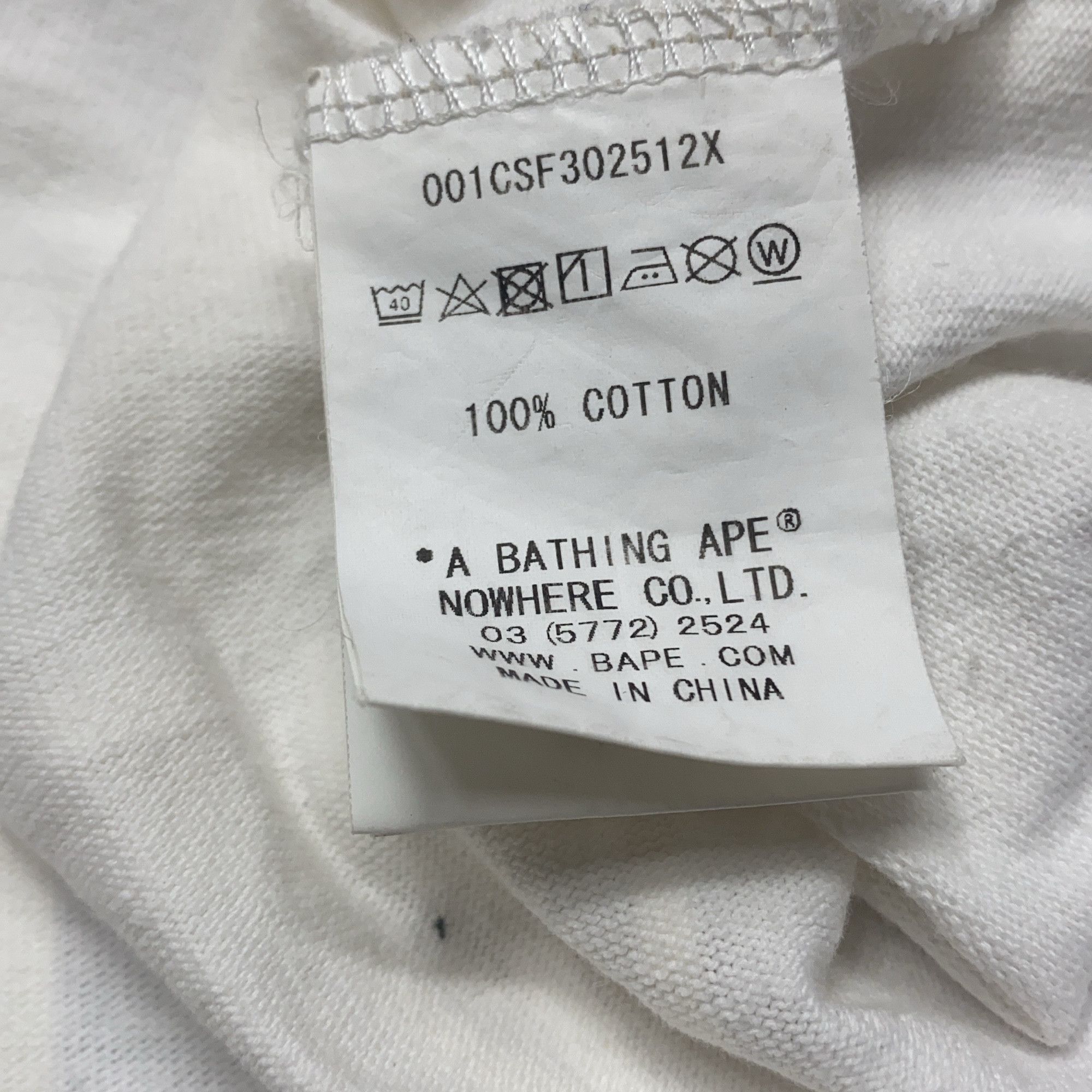 Bape A Bathing Ape Shark Glitter T-Shirt Size F Size ONE SIZE - 5 Thumbnail