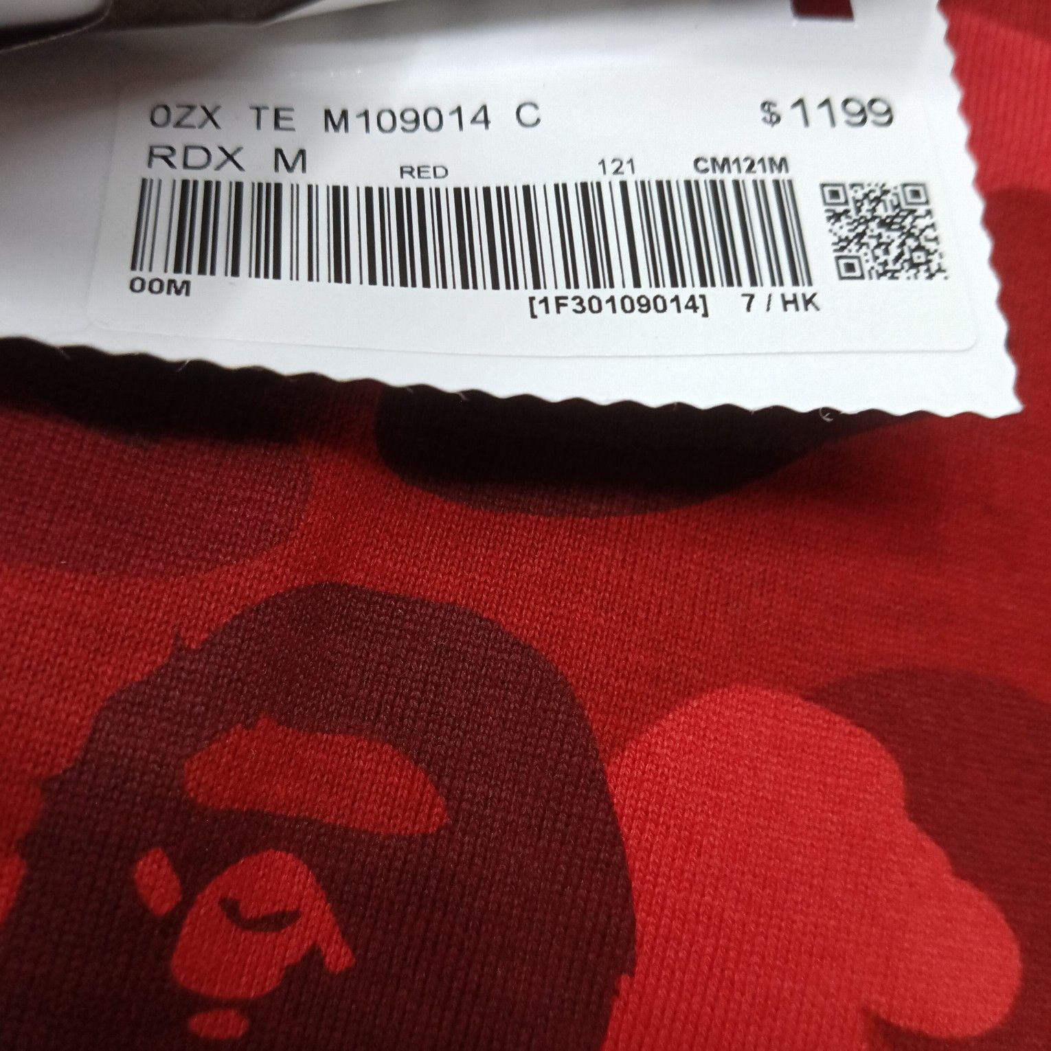 Bape A Bathing Ape Color Camo Shark T-Shirt M Size US M / EU 48-50 / 2 - 4 Thumbnail