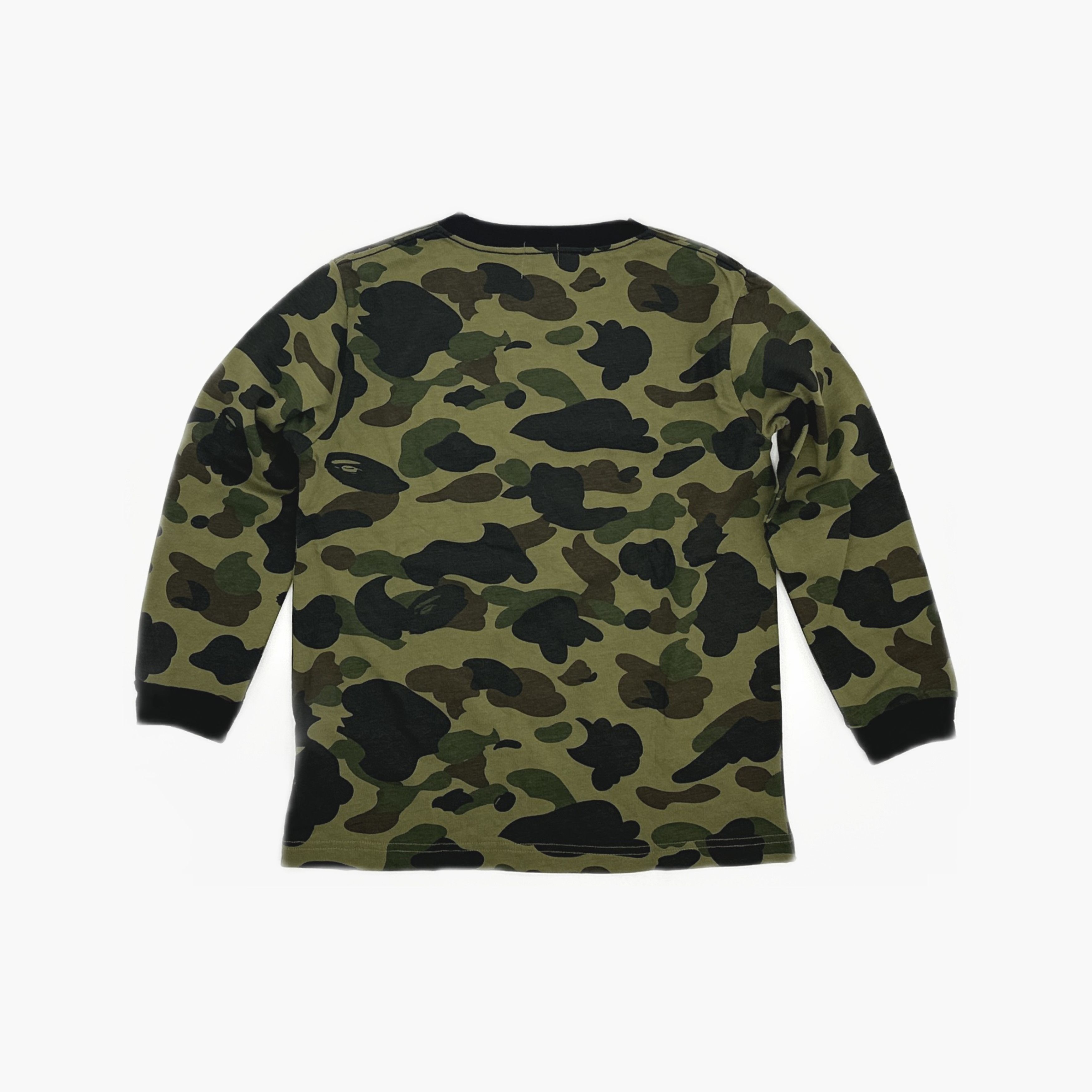 Bape A Bathing Ape Camo Long Sleeve T-Shirt Size XXS Size US XXS / EU 40 - 2 Thumbnail