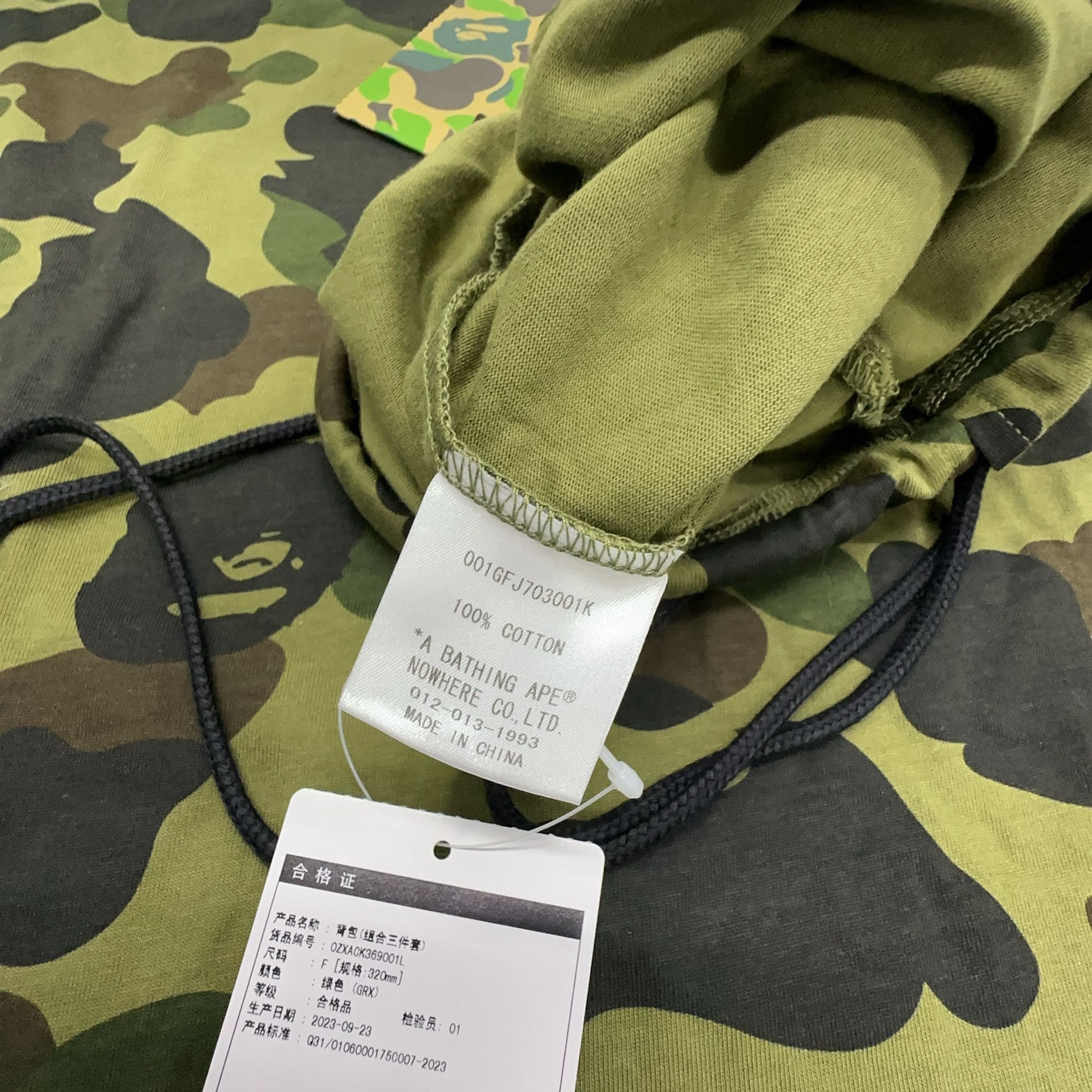 Bape A Bathing Ape Camo Long Sleeve T-Shirt Size XXS Size US XXS / EU 40 - 6 Thumbnail