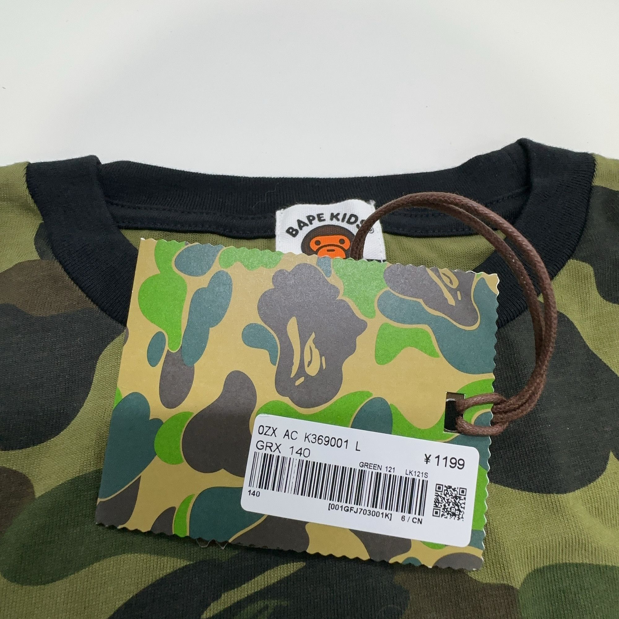 Bape A Bathing Ape Camo Long Sleeve T-Shirt Size XXS Size US XXS / EU 40 - 4 Thumbnail