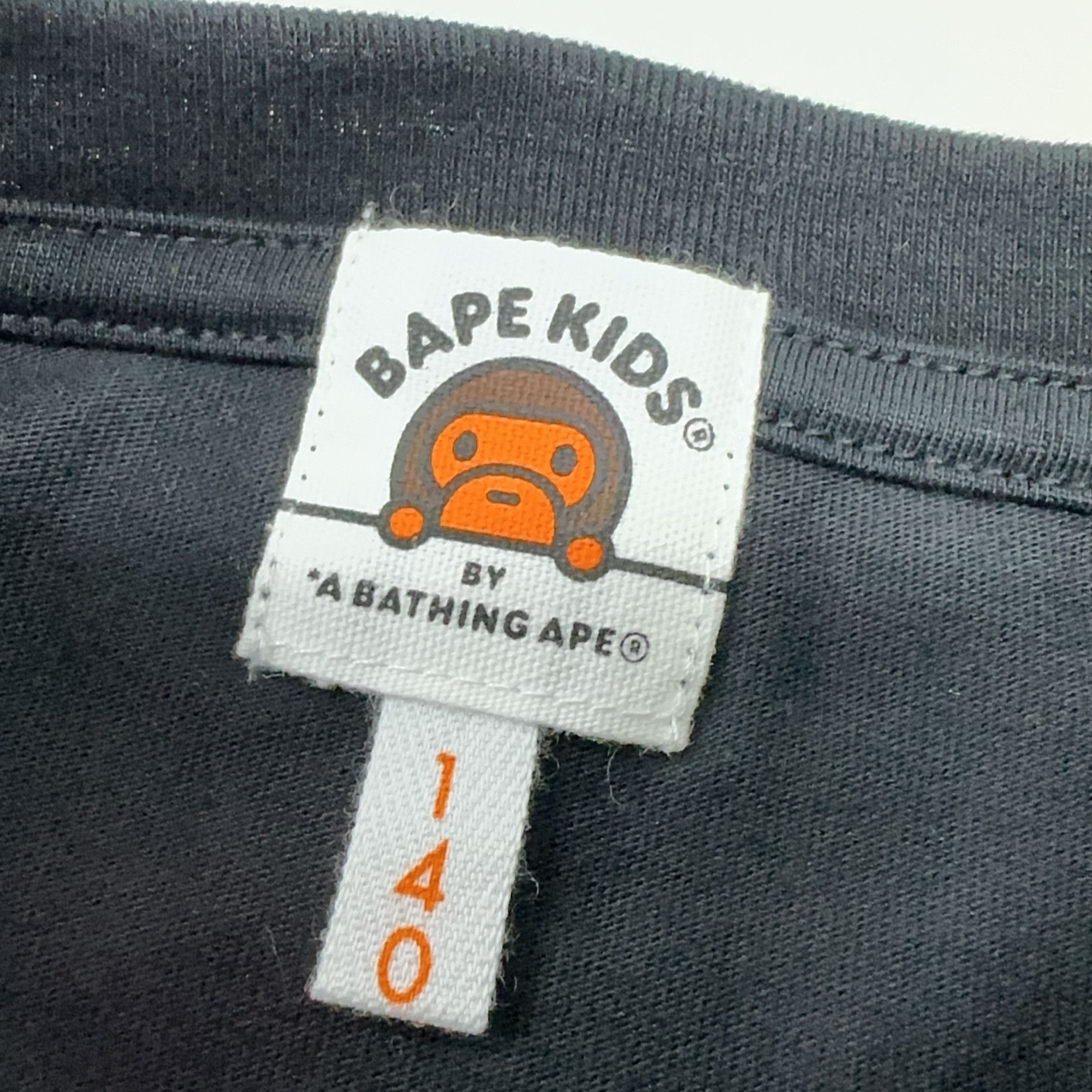 Bape A Bathing Ape Logo T-Shirt US XXS Size US XXS / EU 40 - 4 Thumbnail