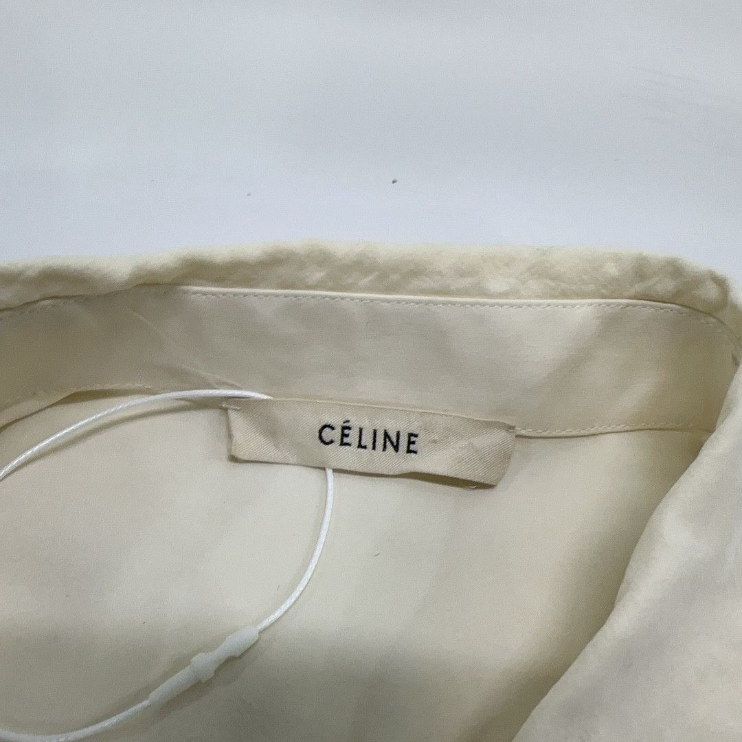 Celine Celine Silk Button Up Shirt Size 34 Size XS / US 0-2 / IT 36-38 - 3 Thumbnail