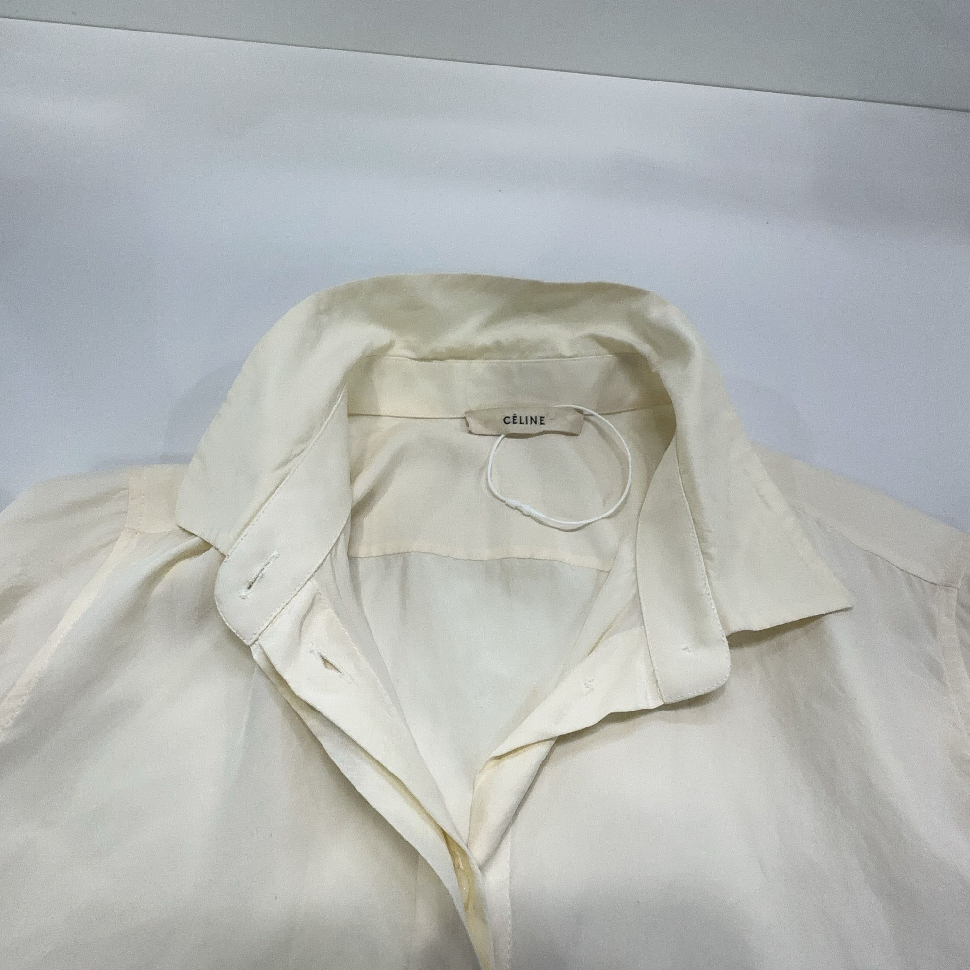 Celine Celine Silk Button Up Shirt Size 34 Size XS / US 0-2 / IT 36-38 - 6 Thumbnail
